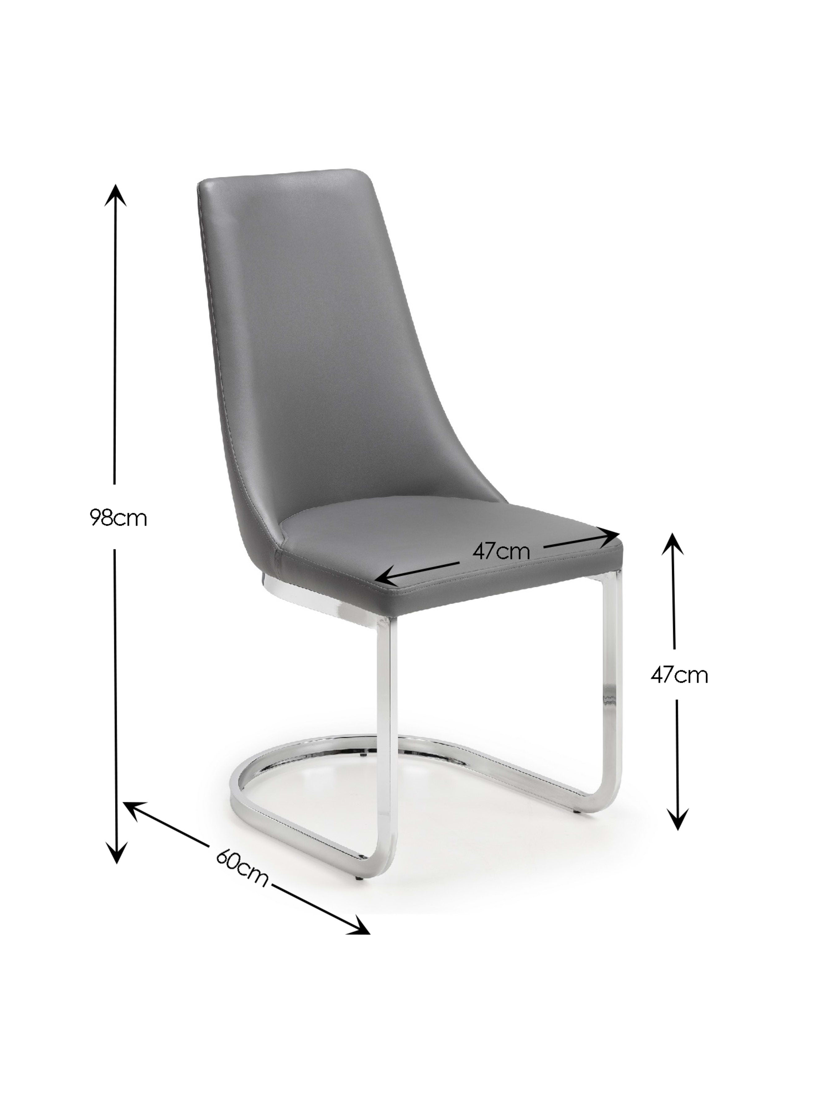 Como White High Gloss Table and 4 Como Chairs