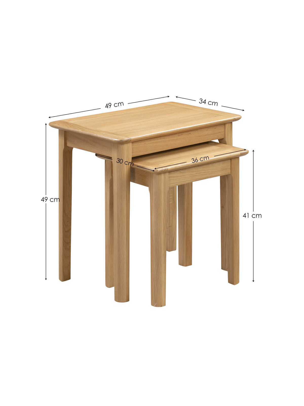Cotswold Nest Of 2 Tables