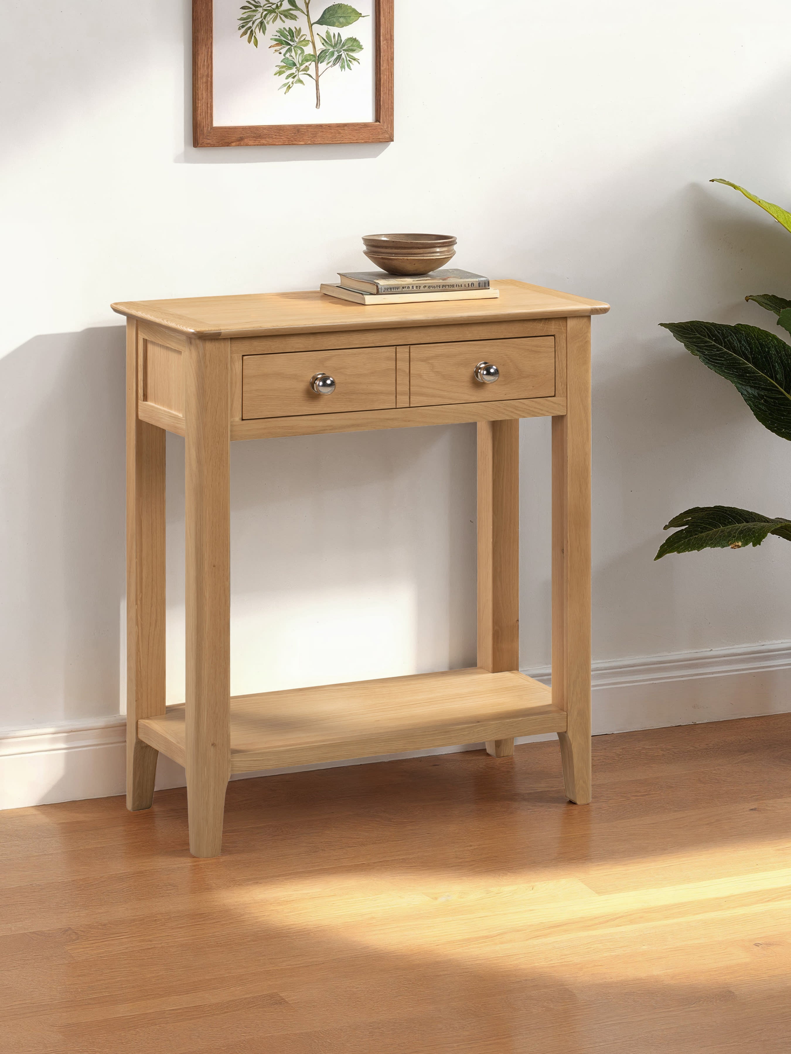 Cotswold Console Table – Natural Oak