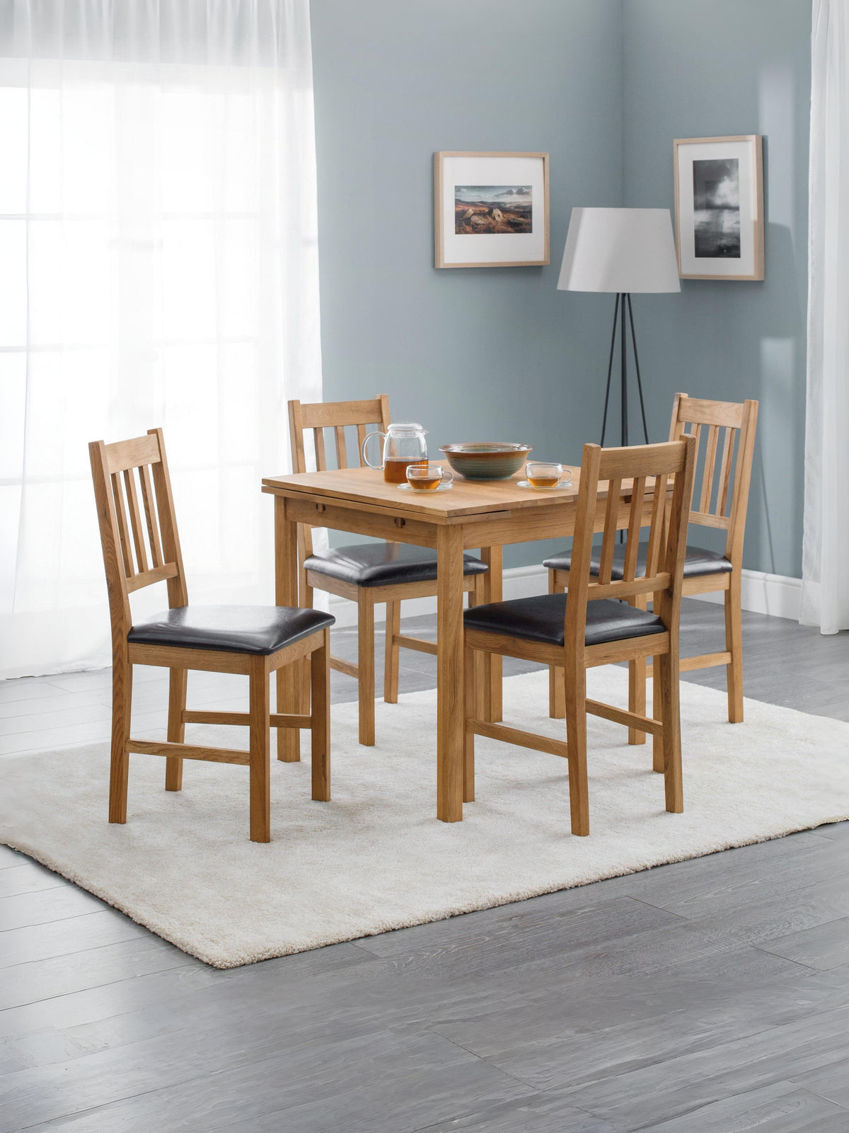 Coxmoor Oak Extending Dining Table