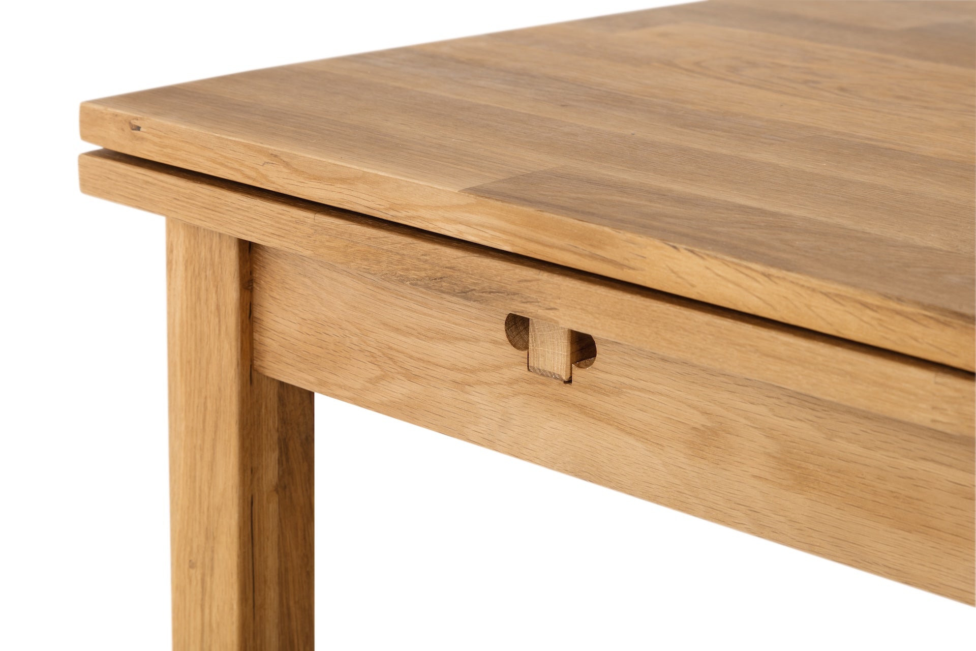 Coxmoor Oak Extending Dining Table – Julian Bowen, view 6