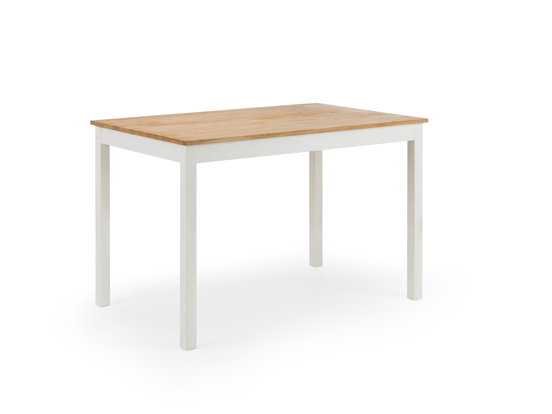 Coxmoor Rectangular Dining Table - Ivory & Oak – Julian Bowen