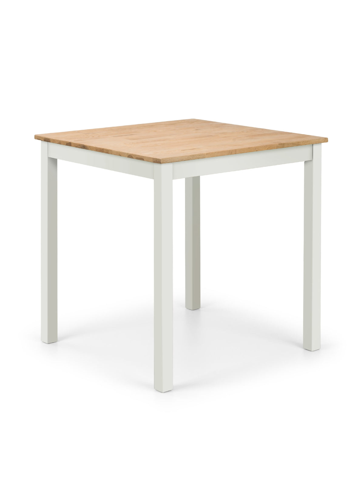 Coxmoor 75cm Square Dining Table - Ivory & Oak