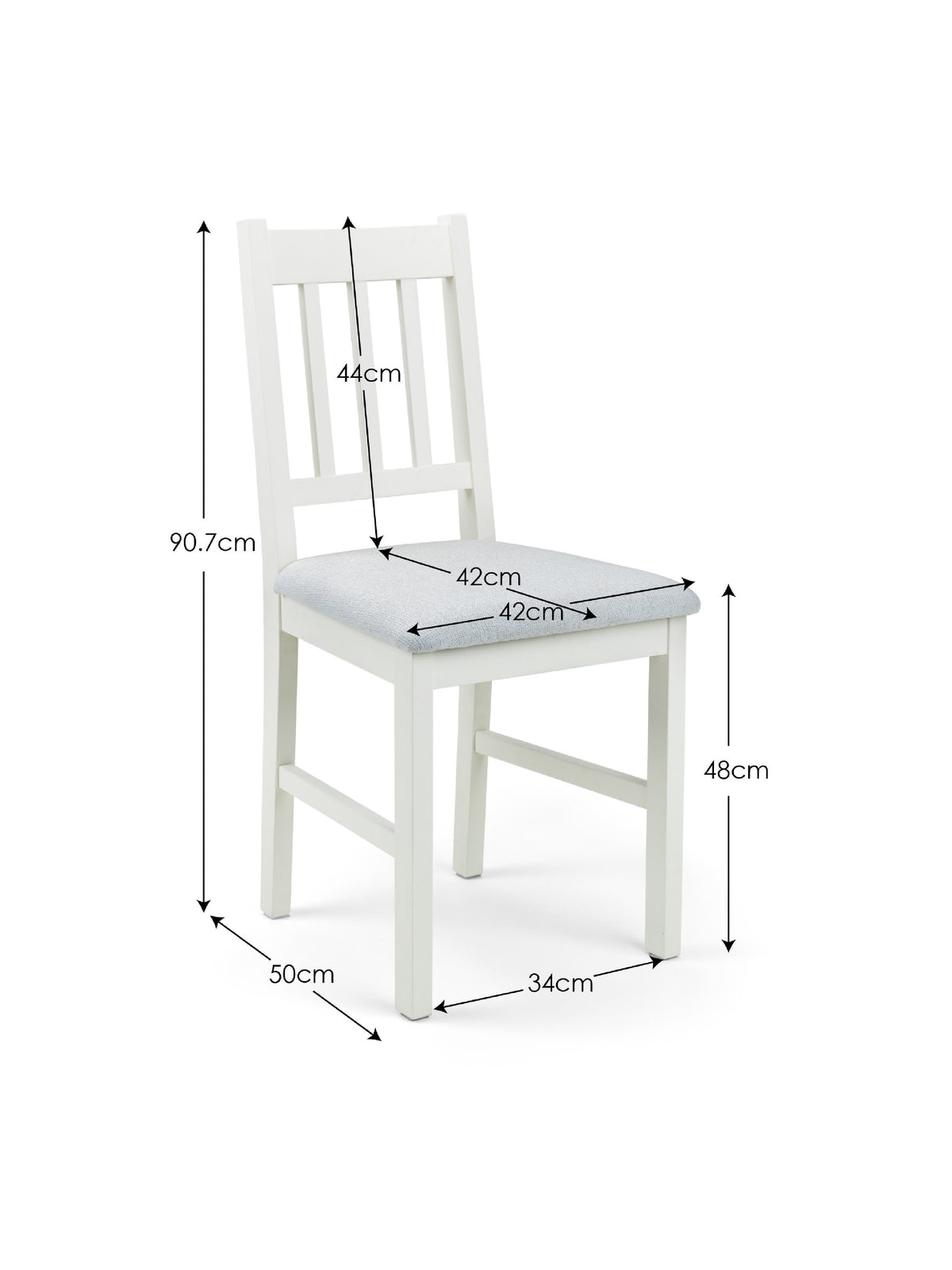 Coxmoor Dining Chairs - Ivory (Set of 2)