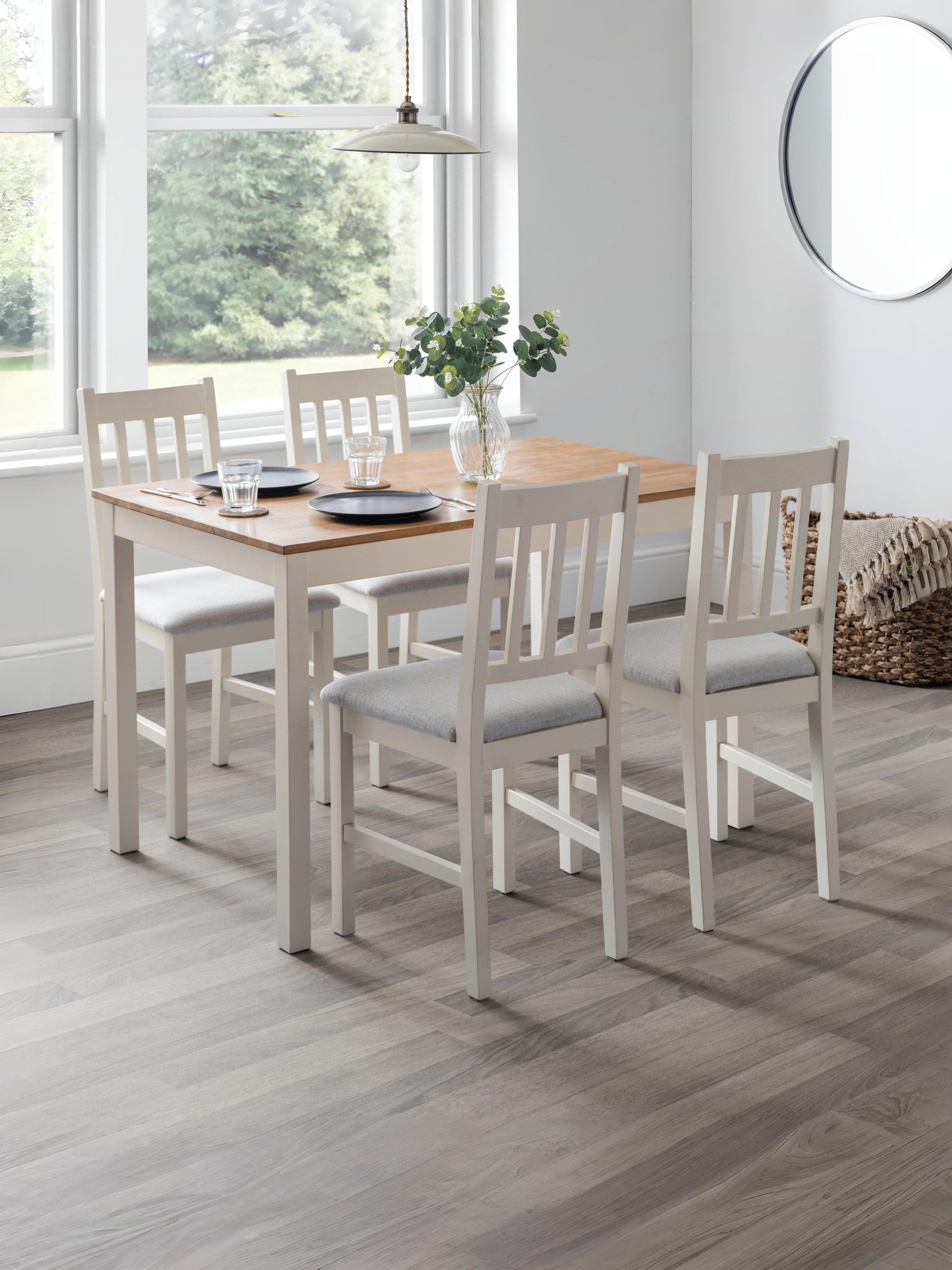 Coxmoor Dining Chairs - Ivory (Set of 2)