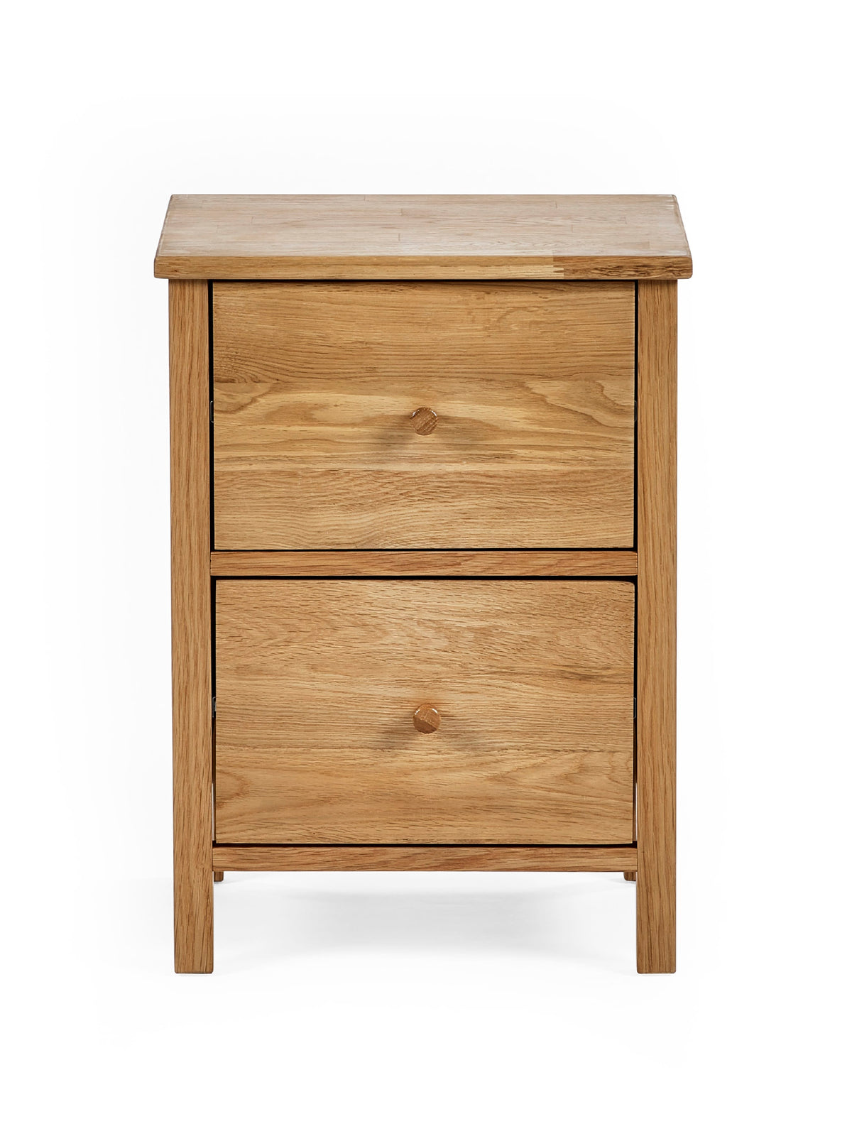 Coxmoor 2 Drawer Bedside - Oak