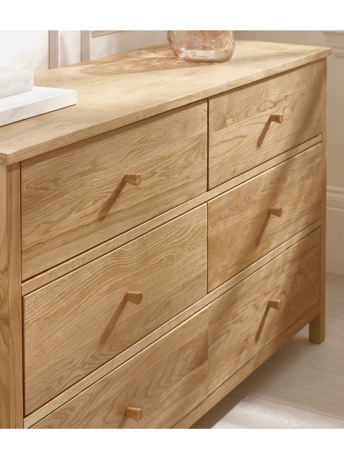 Coxmoor 6 Drawer Chest - Oak