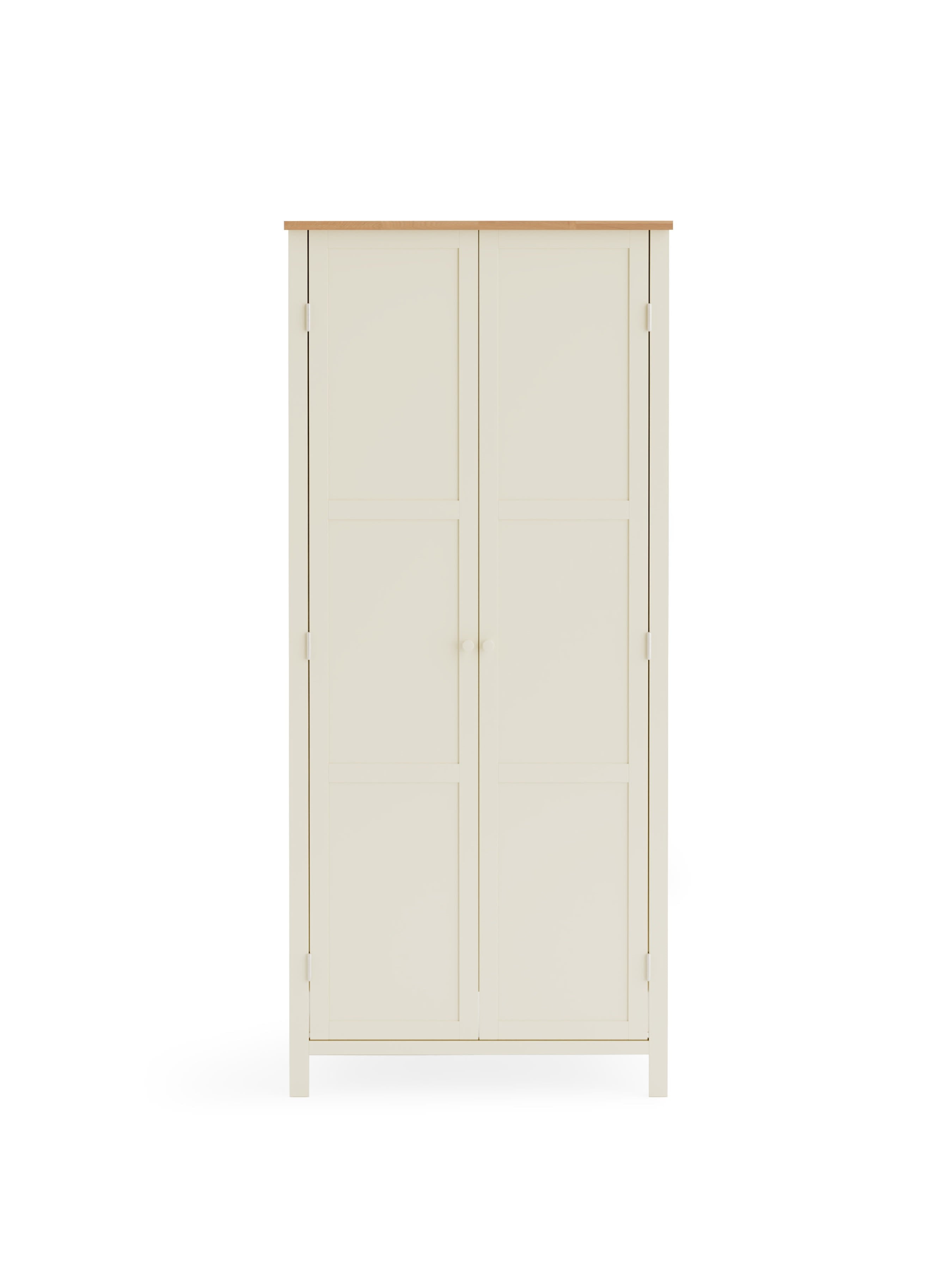 Coxmoor Wardrobe - Ivory and Oak