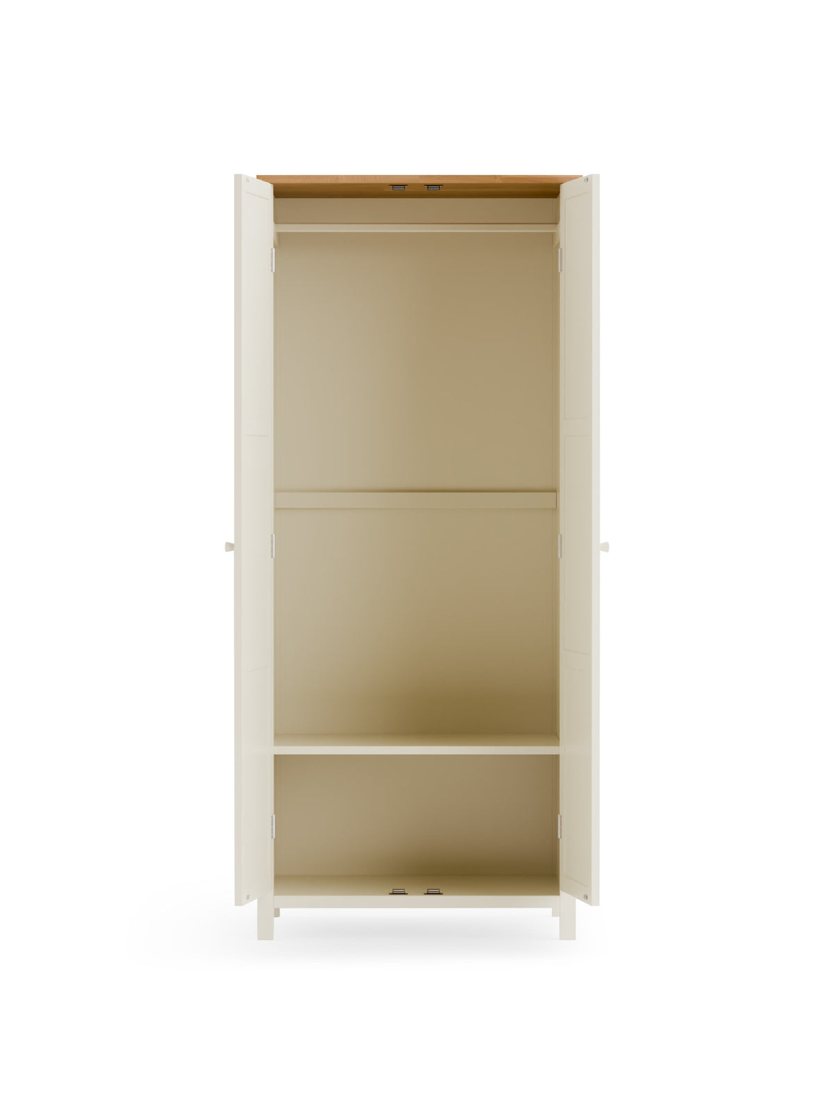 Coxmoor Wardrobe - Ivory and Oak