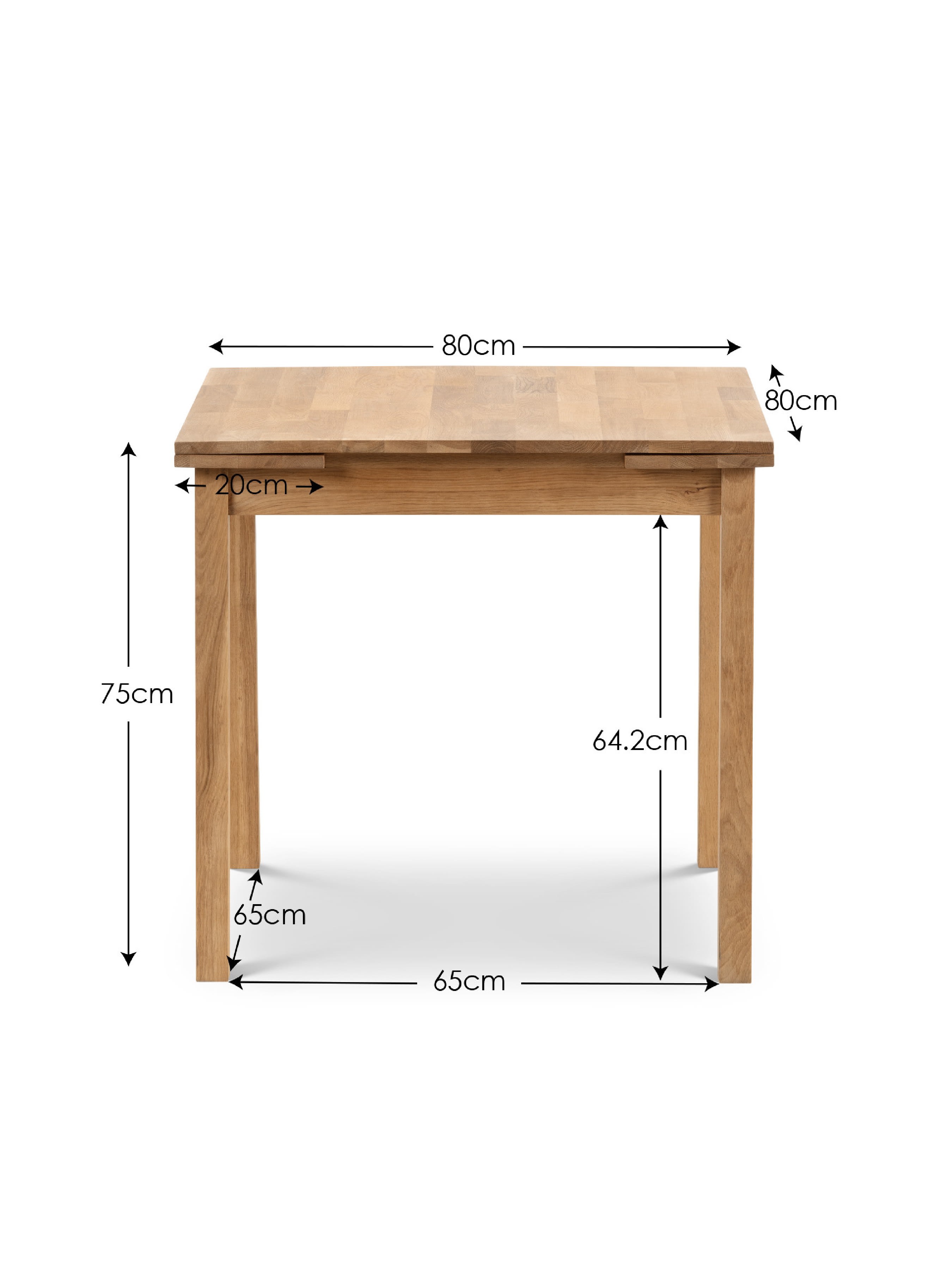 Coxmoor Oak Extending Table and 4 Oak Coxmoor Chairs