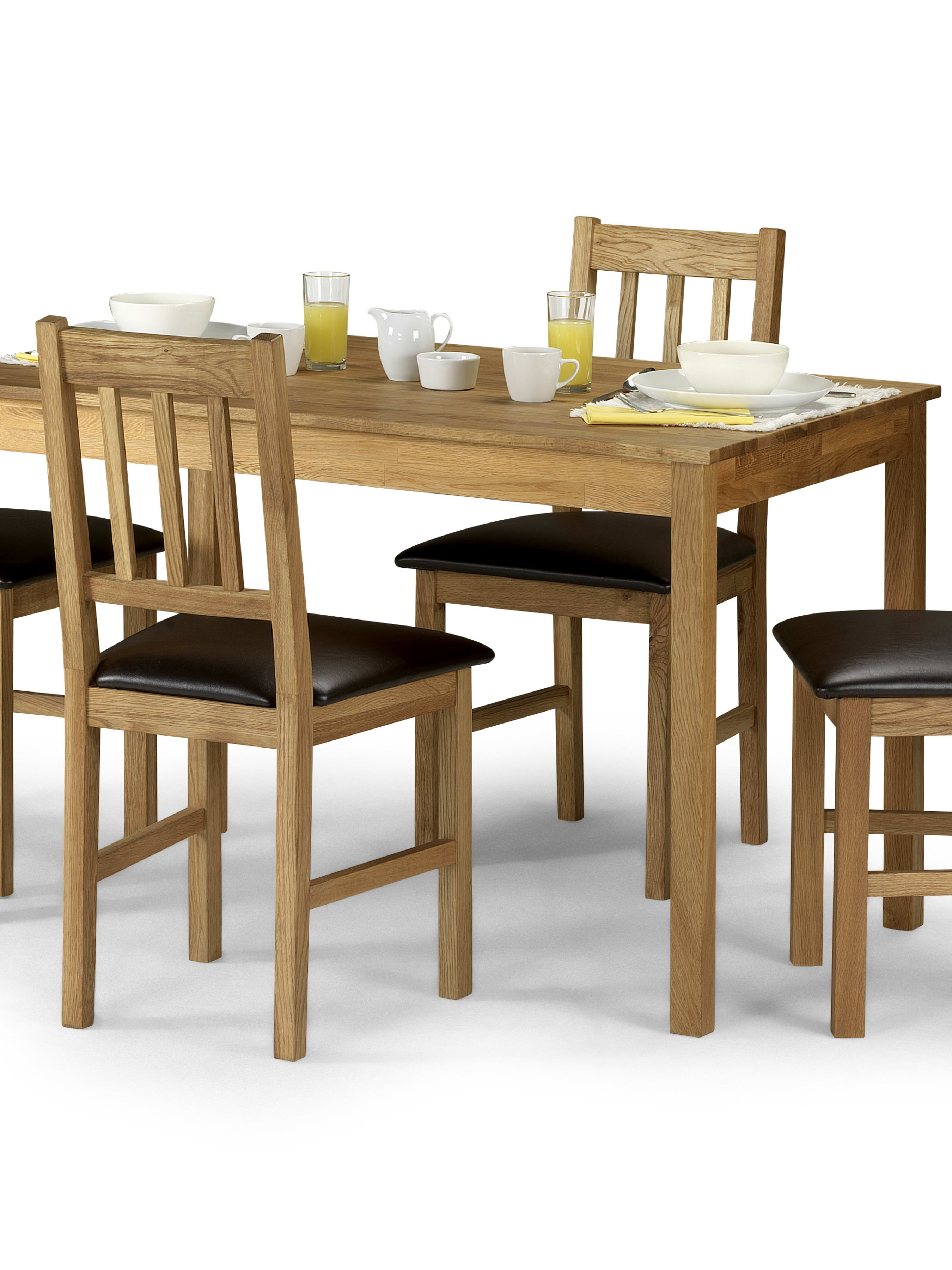Set Of 4 Coxmoor Chair – Natural Oak