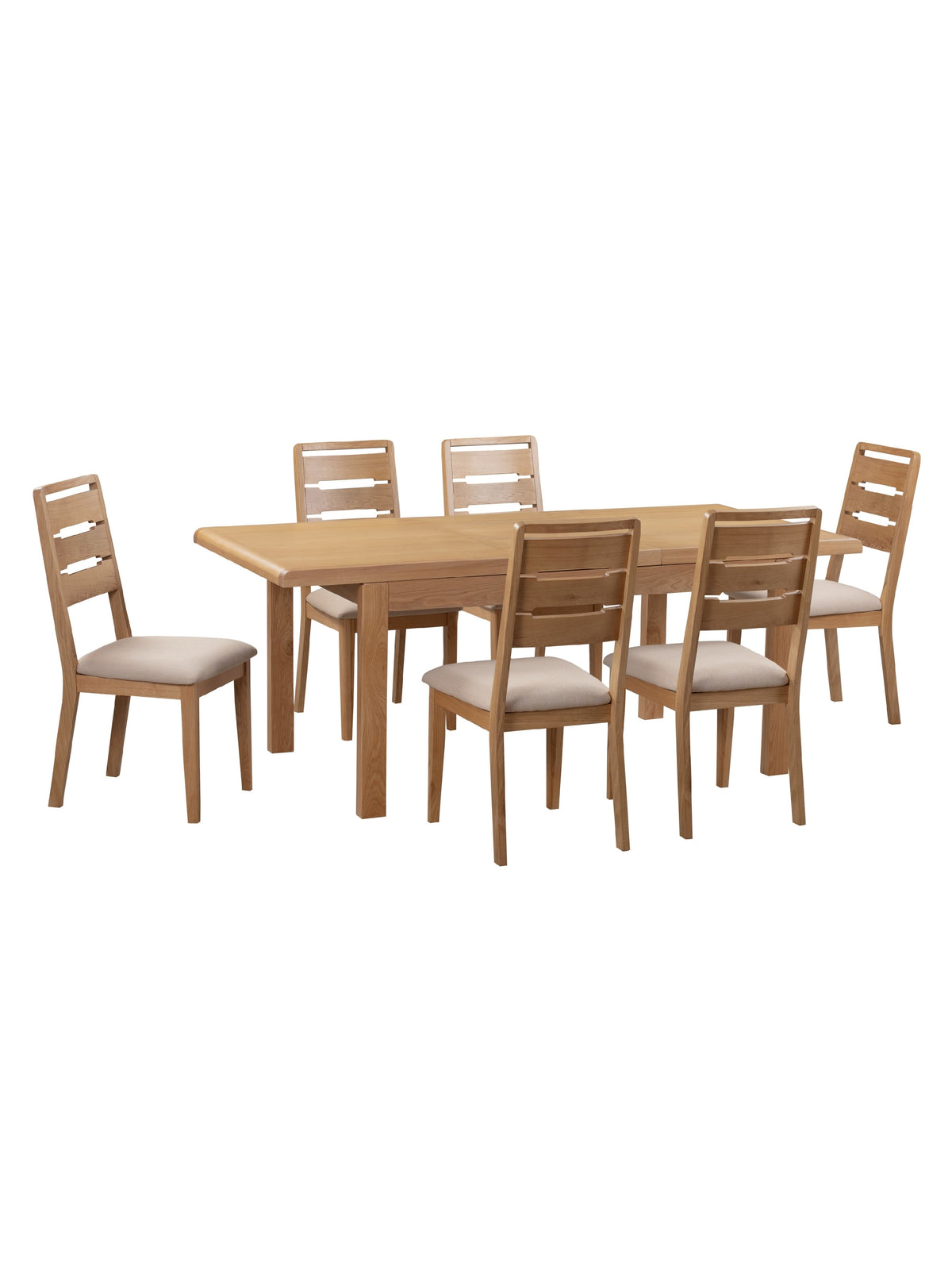 Curve Oak Dining Table