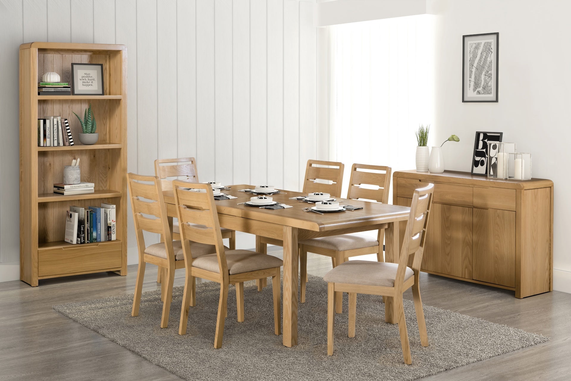 Curve Dining Chairs (Set Of 2) – Julian Bowen, view 2