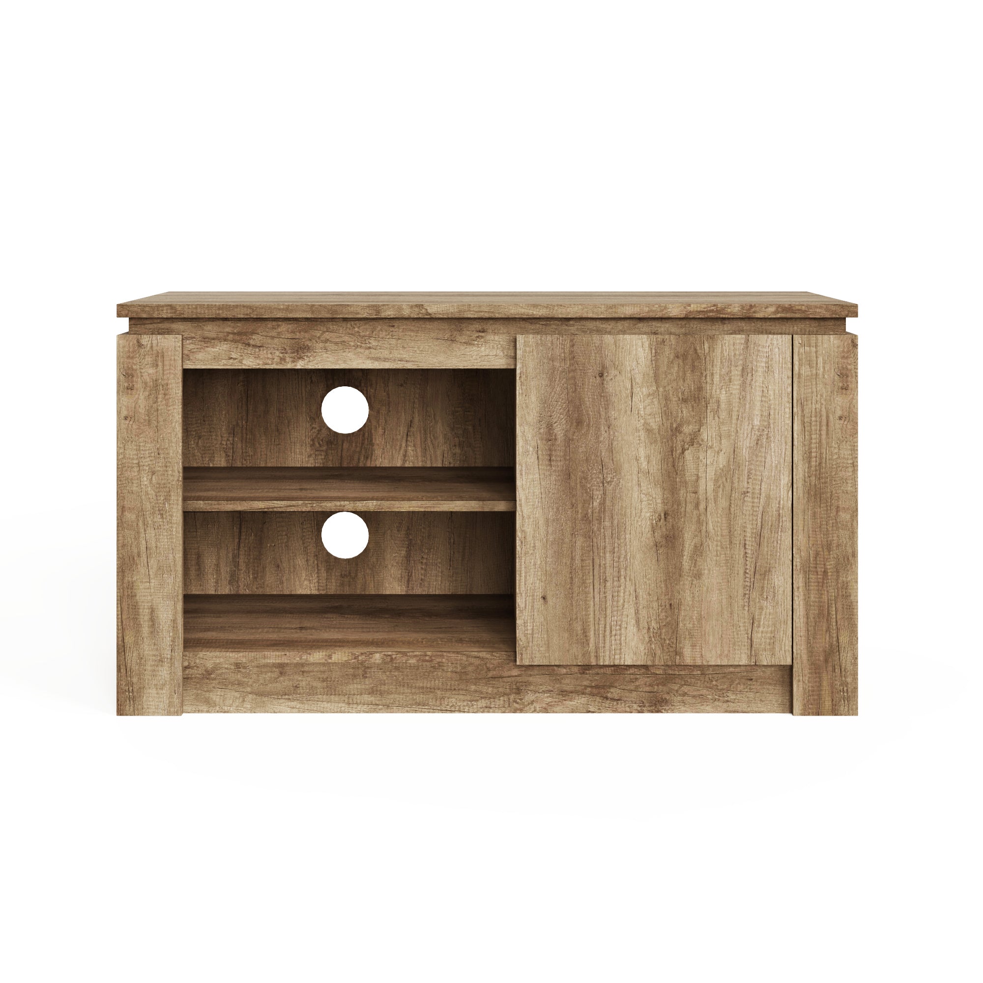 Canyon Oak Compact TV Unit – GFW, view 4