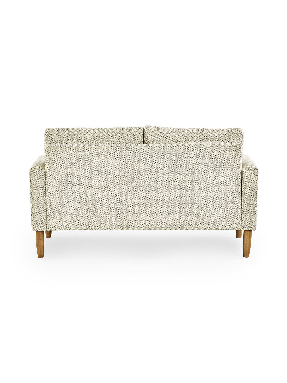 Daisy Beige Pearl Barley Upholstered Compact 2 Seater Sofa