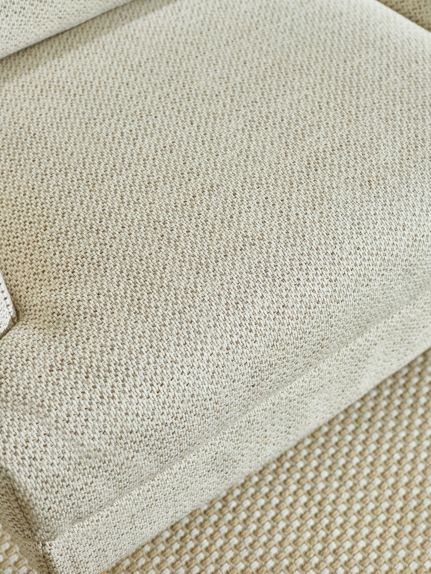 Daisy Beige Pearl Barley Upholstered Compact 2 Seater Sofa – Julian Bowen, view 10