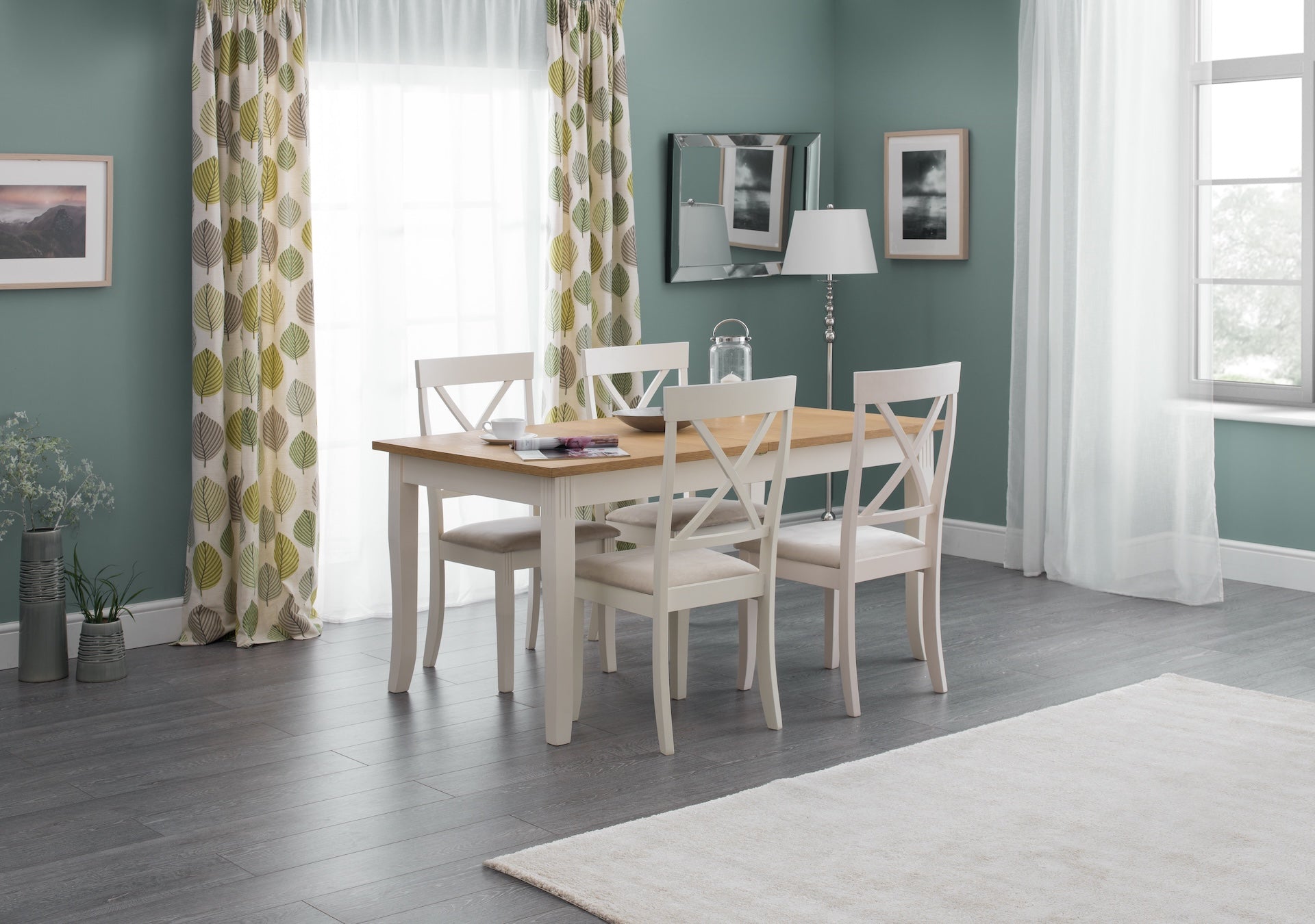 Davenport Extending Dining Table – Julian Bowen, view 12
