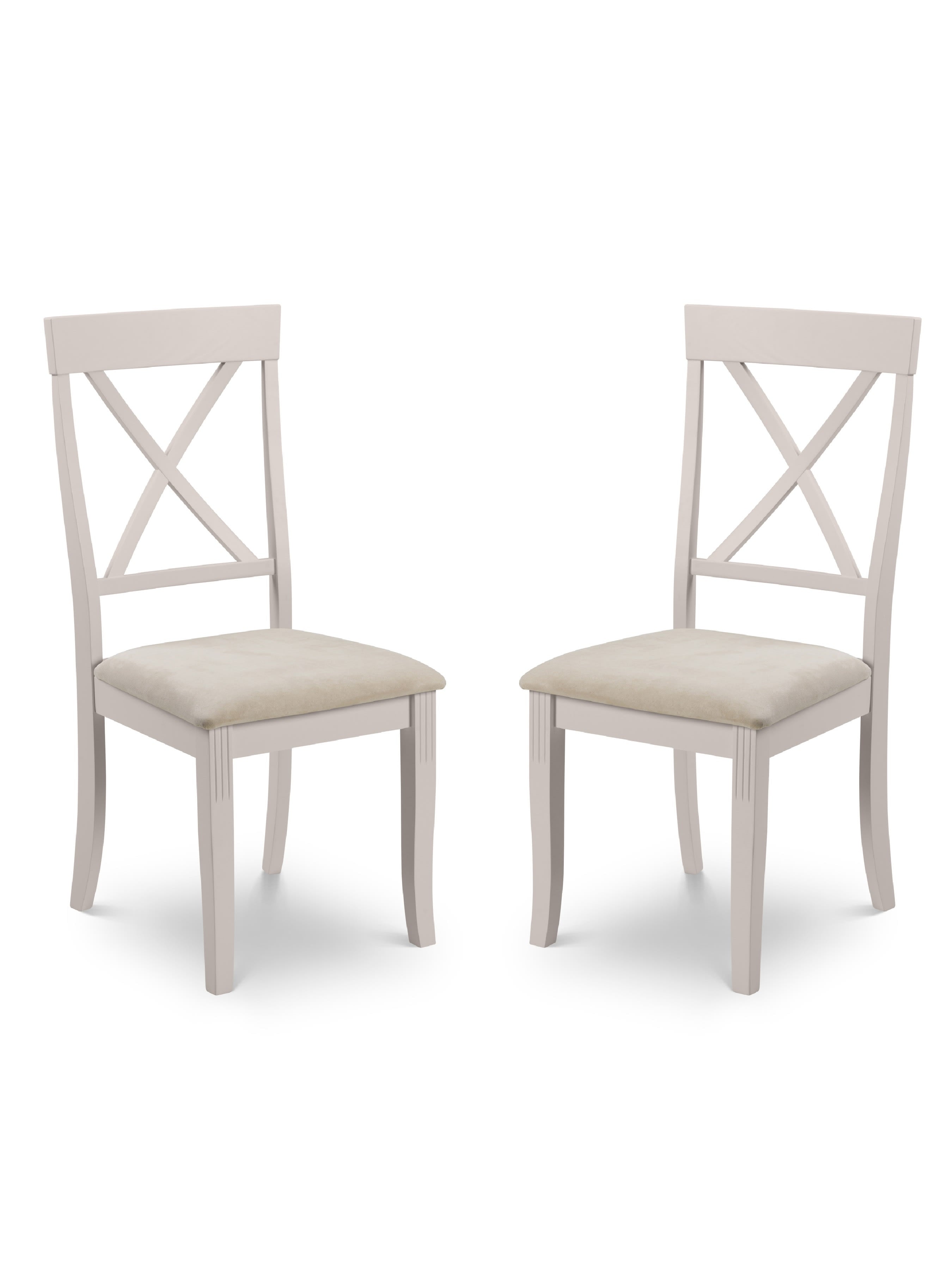 Davenport Elephant Grey Dining Chairs (Set Of 2)