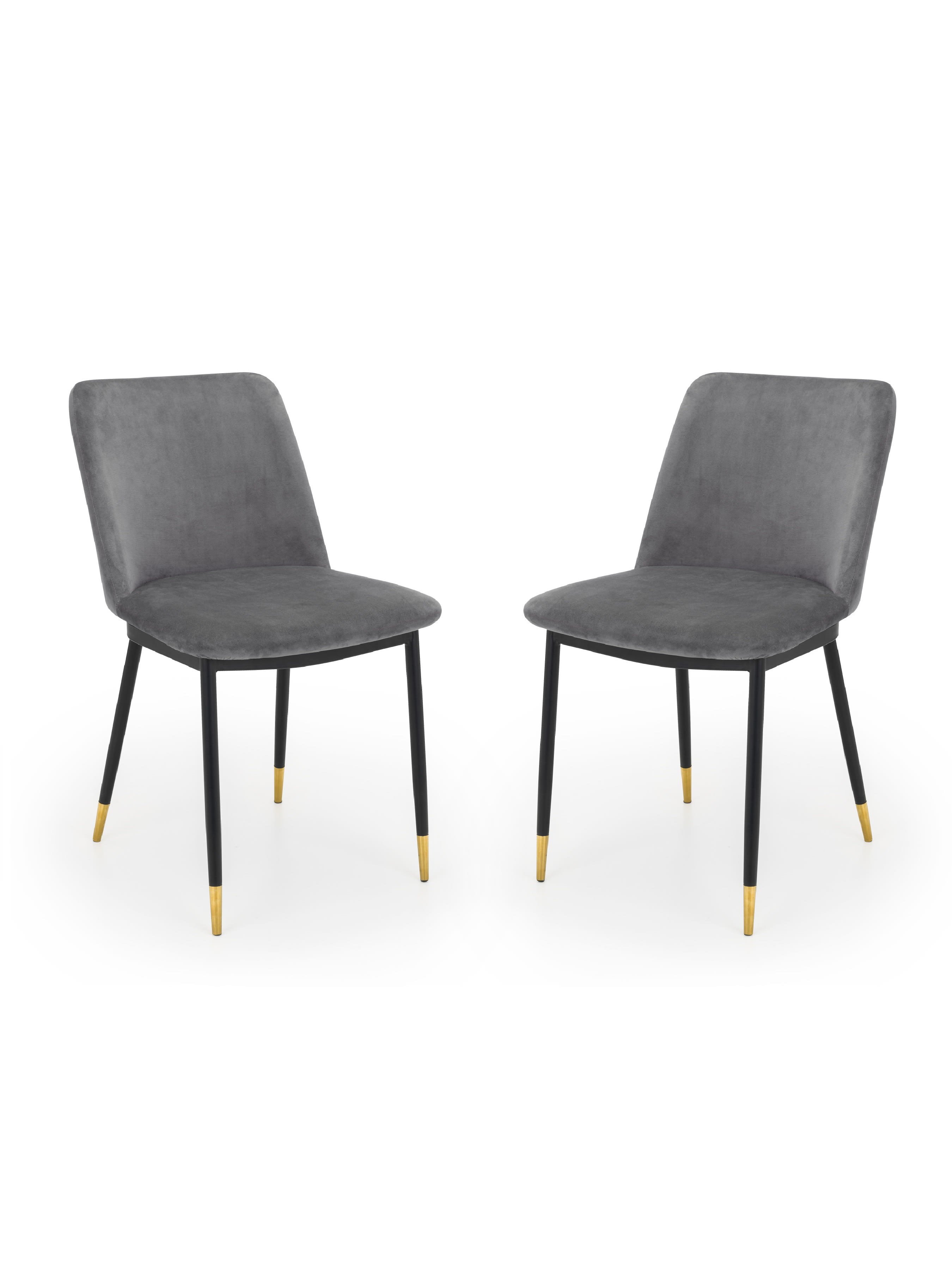 Delaunay Dining Chairs - Grey (Set Of 2)