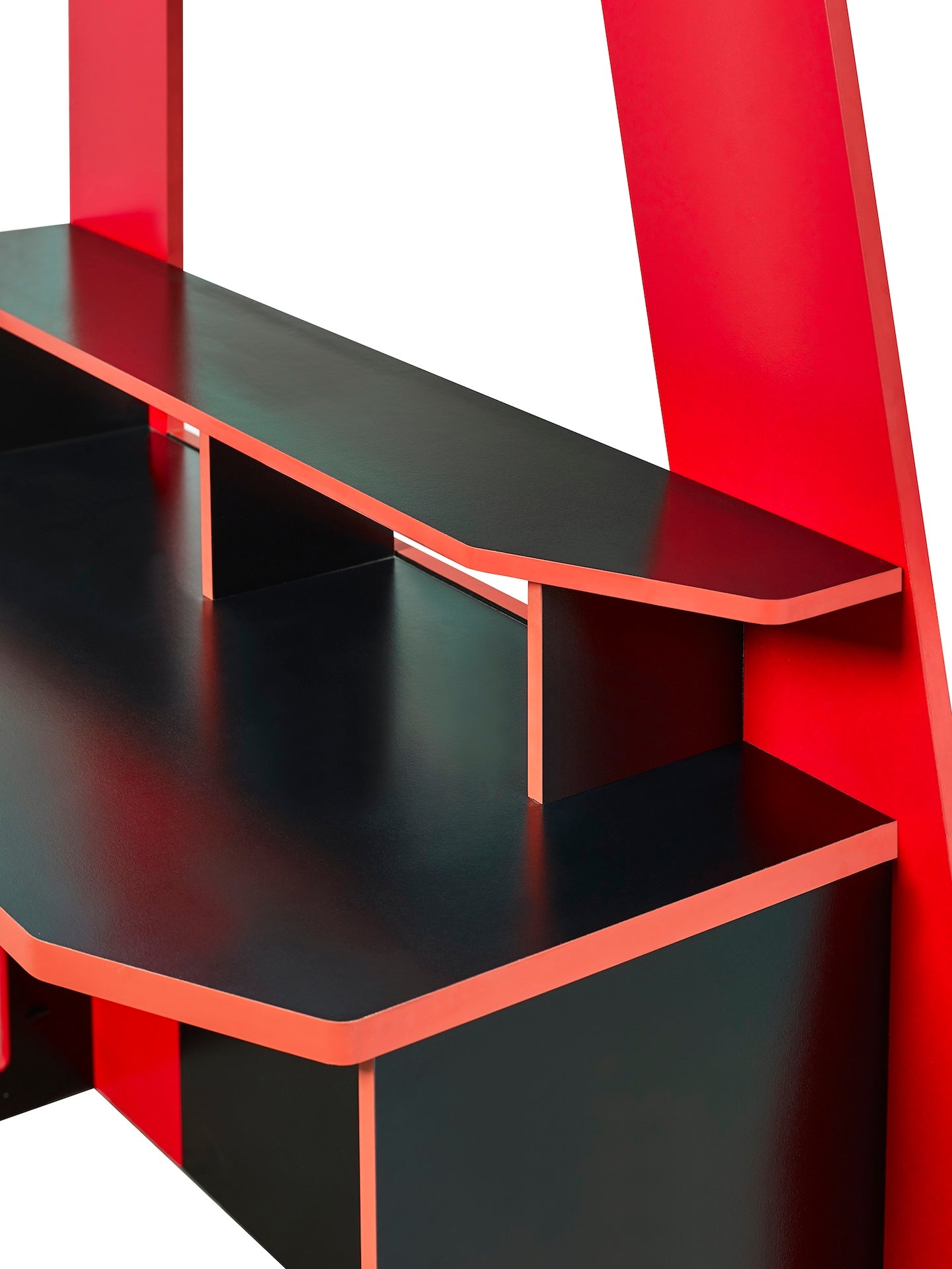 Eagle Single Gaming Highsleeper Bed - Black and Red – Julian Bowen, view 16