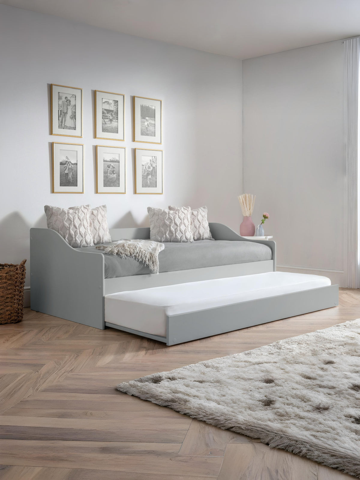 Elba Day Bed - Dove Grey