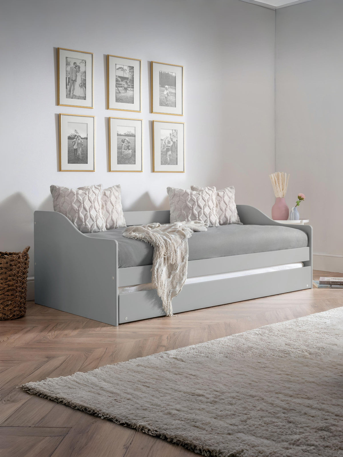 Elba Day Bed - Dove Grey