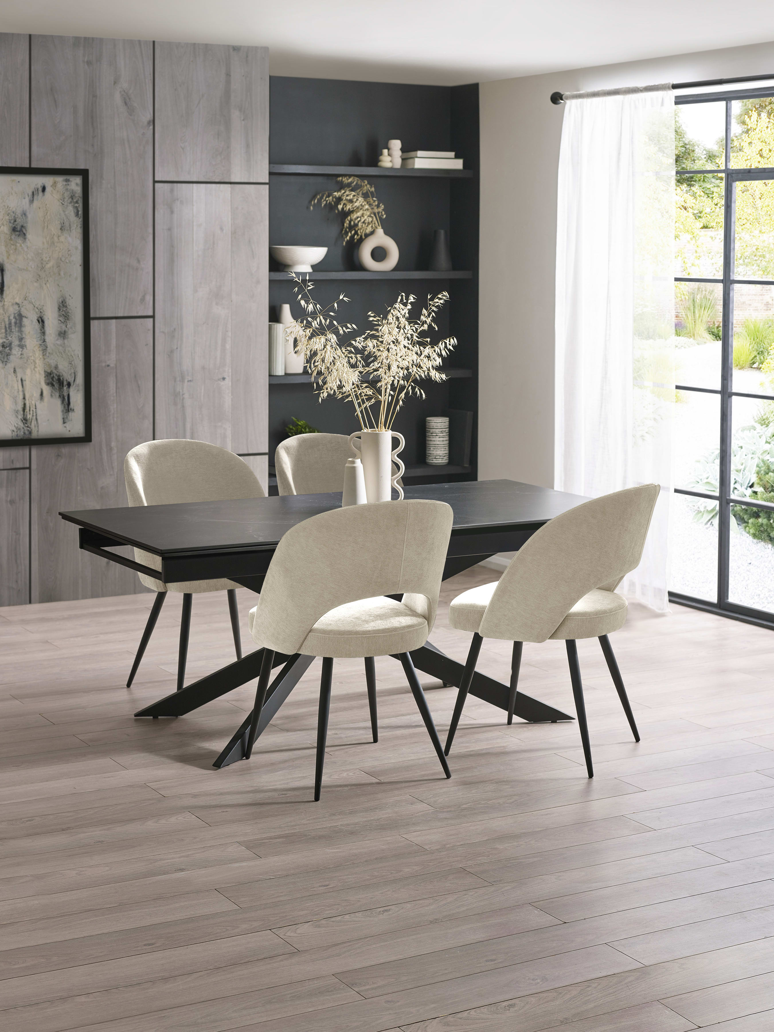 Ella Dining Chairs - Calico (Set Of 2)