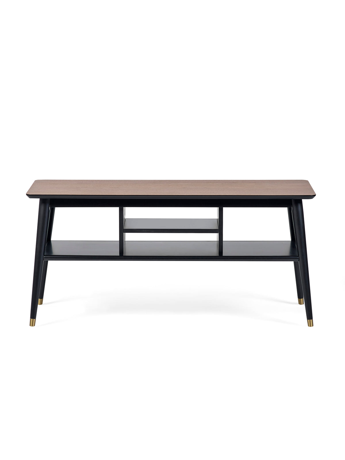 Findlay Media Unit - Walnut & Black