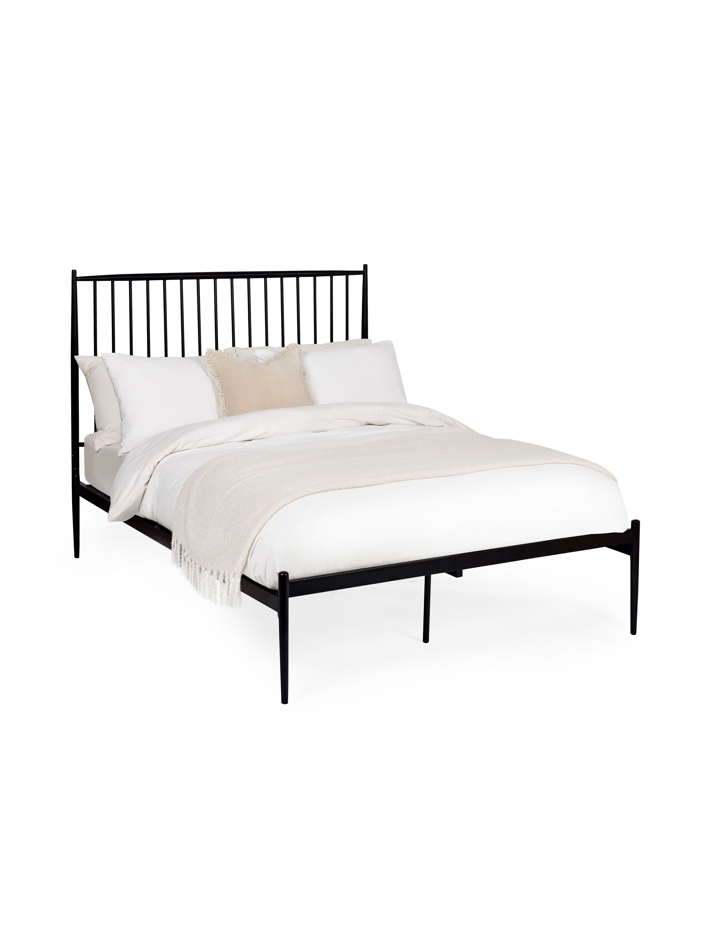 Floyd Black Metal Spindle Bed