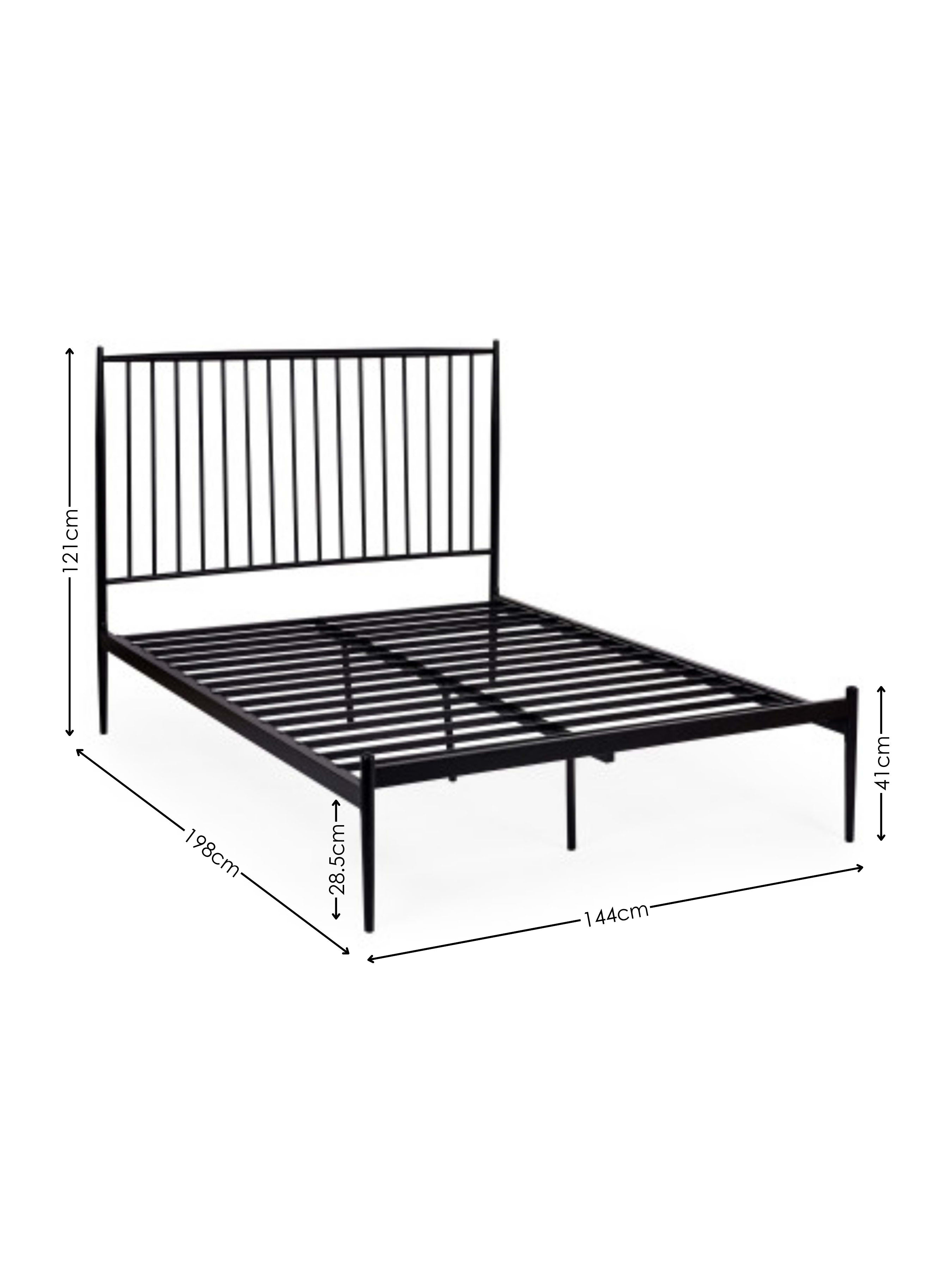 Floyd Black Metal Spindle Bed