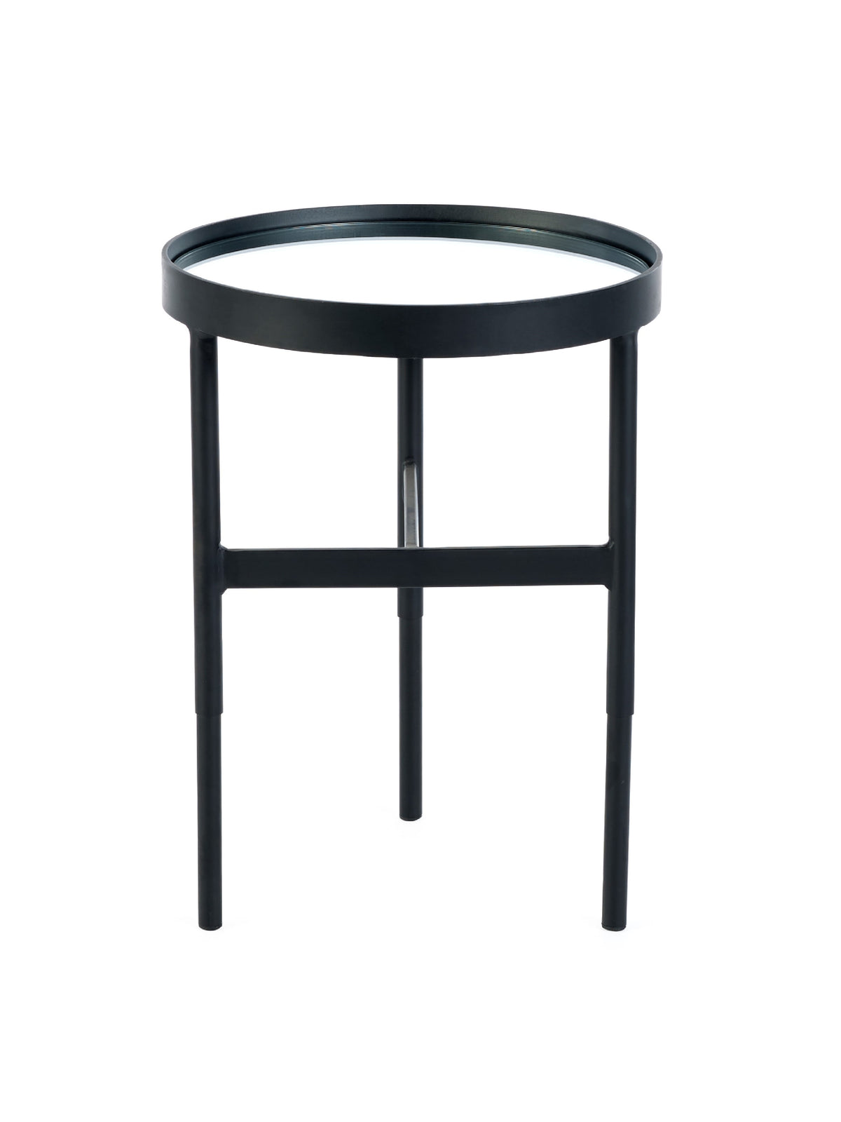 Franki Mirror Glass Lamp Table