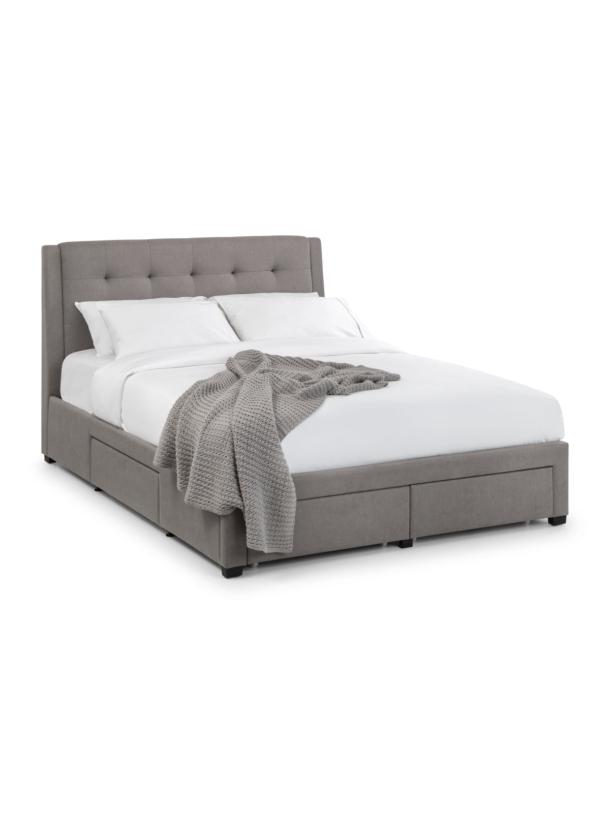 Fullerton 4 Drawer Bed - Grey