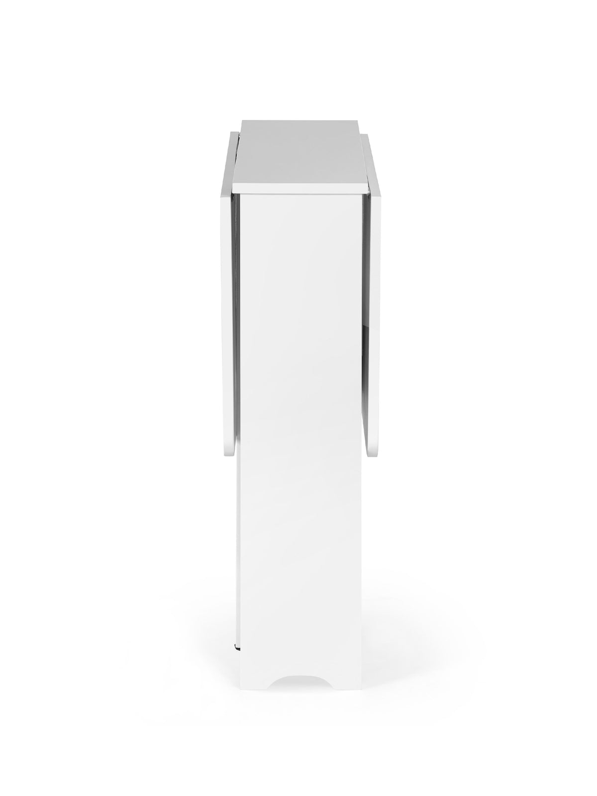 Gatan Small Gateleg Table With 2 Chairs - White