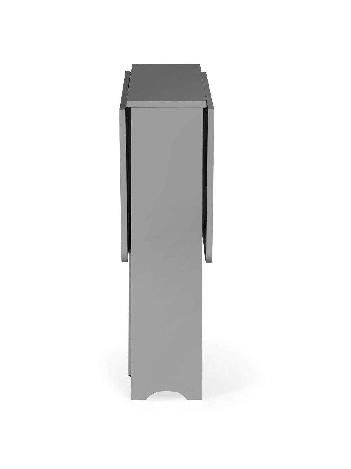 Gatan Small Gateleg Table With 2 Chairs - Grey