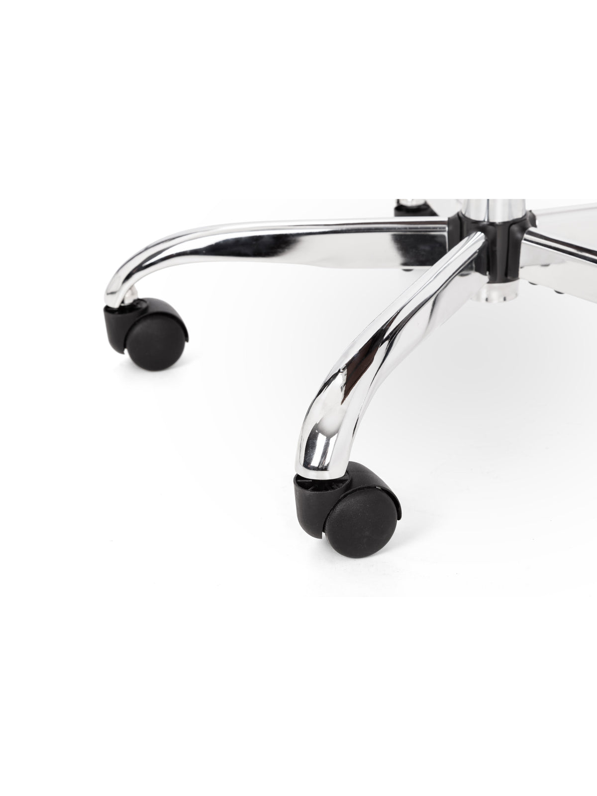 Gio Brown & Chrome Office Chair