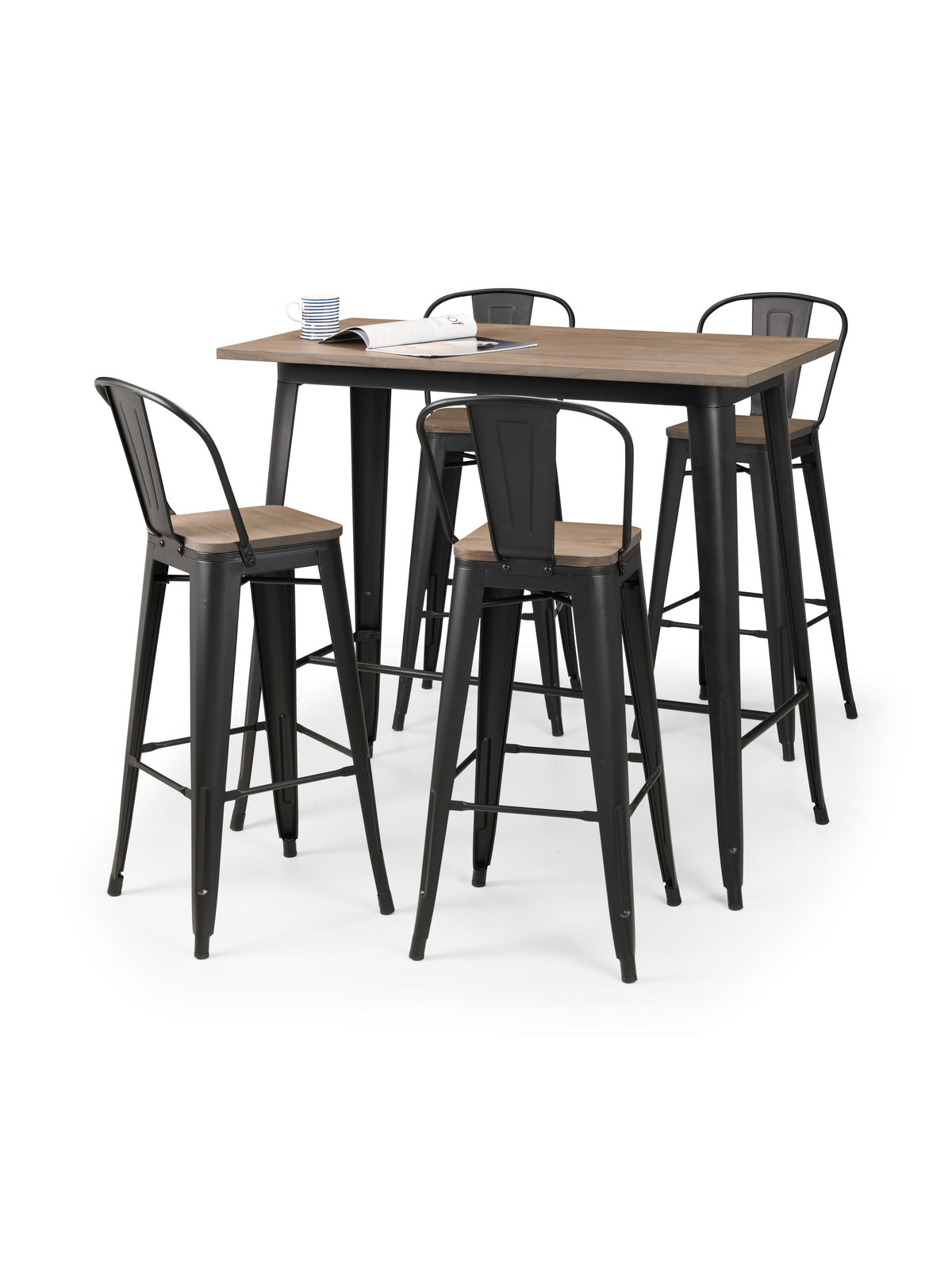 Grafton Metal Bar Stools (Set Of 2)