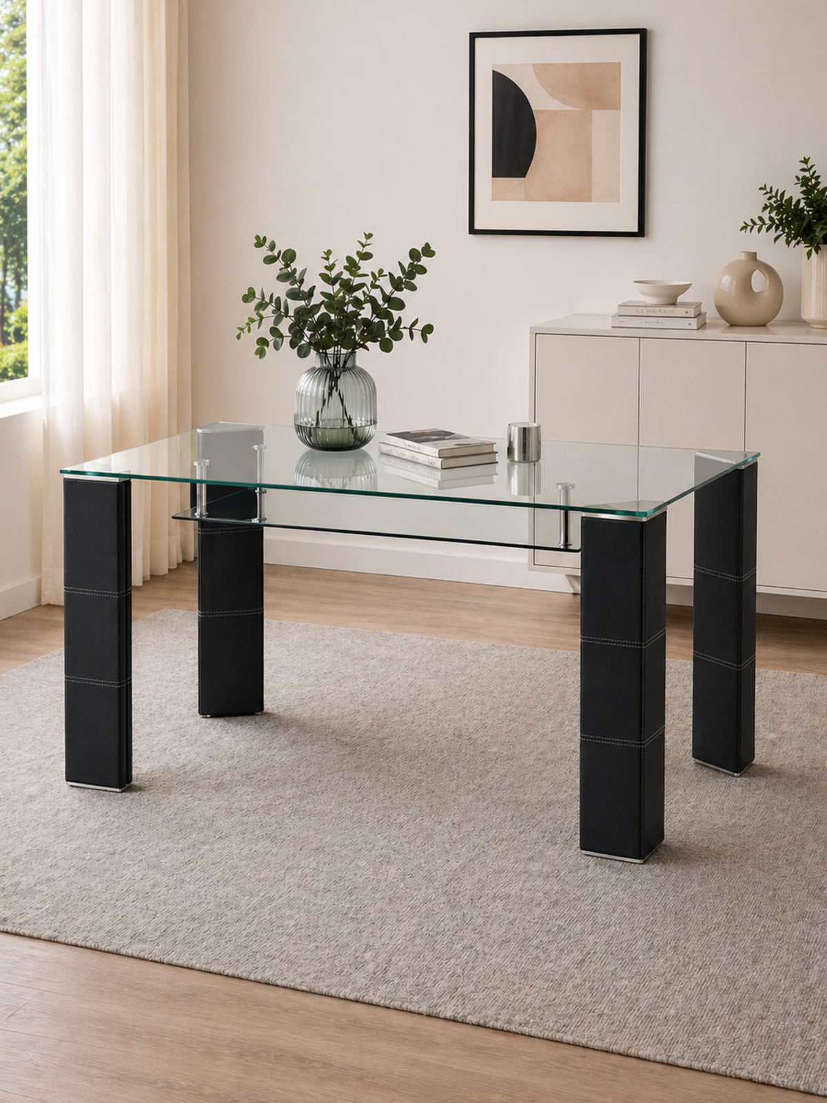 Greenwich Glass Dining Table