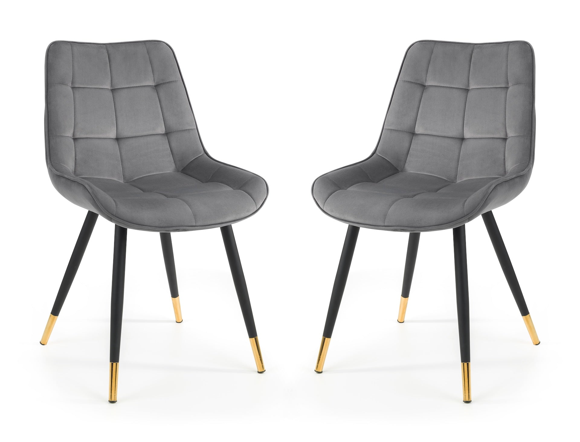 Hadid Dining Chairs - Grey (Set Of 2) – Julian Bowen
