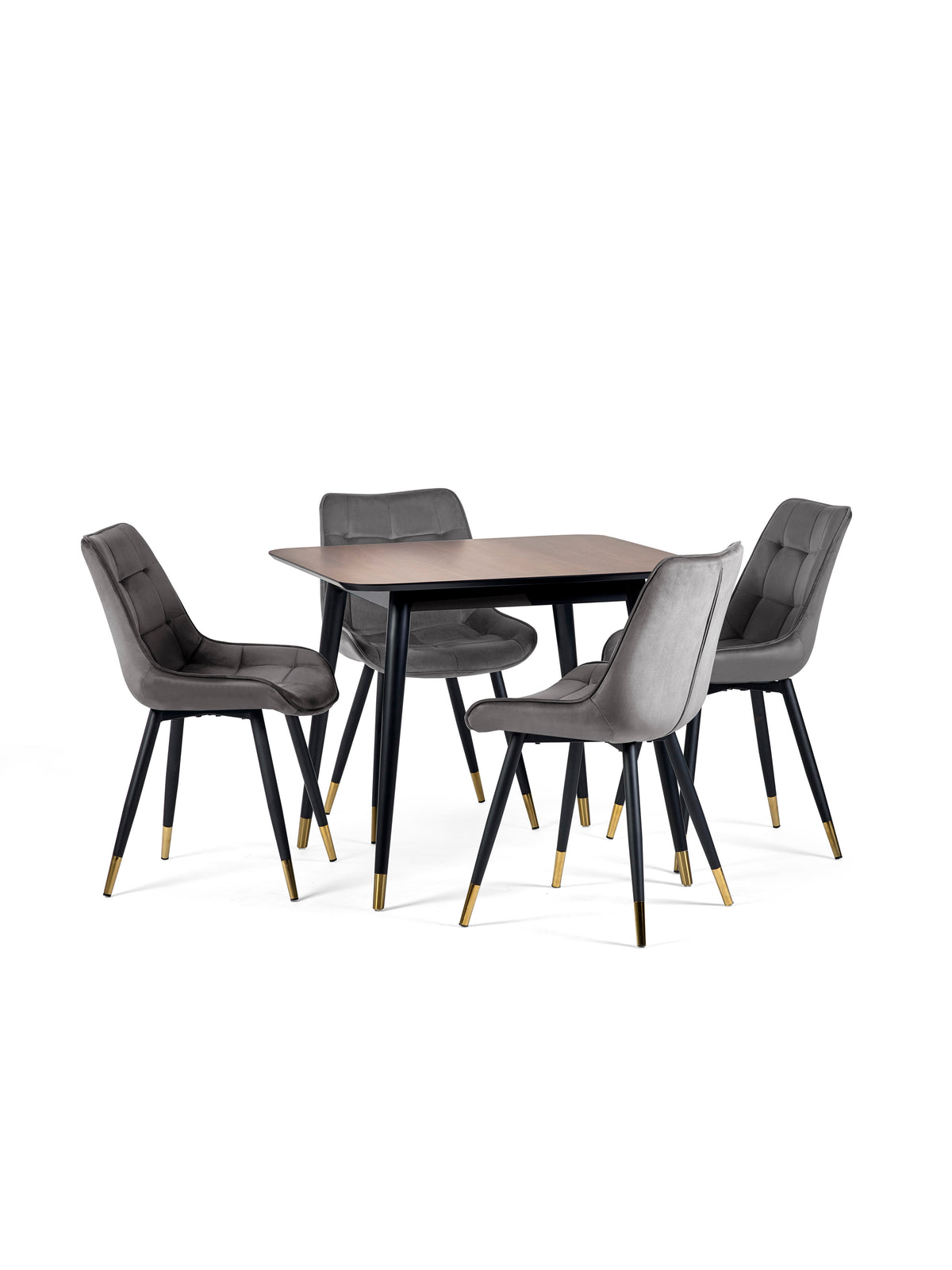 Hadid Dining Chairs - Grey (Set Of 2)