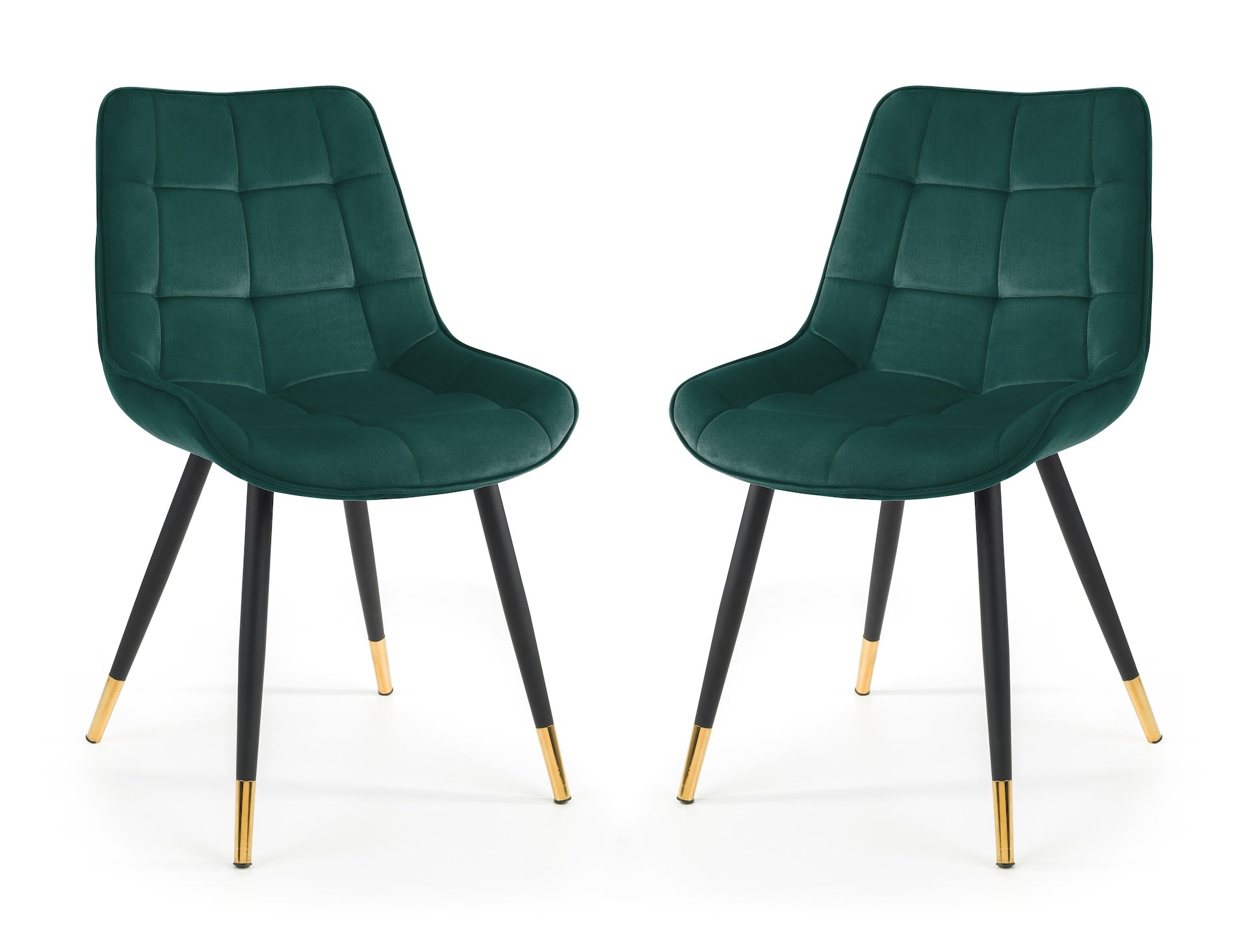 Hadid Dining Chairs - Green (Set Of 2) – Julian Bowen