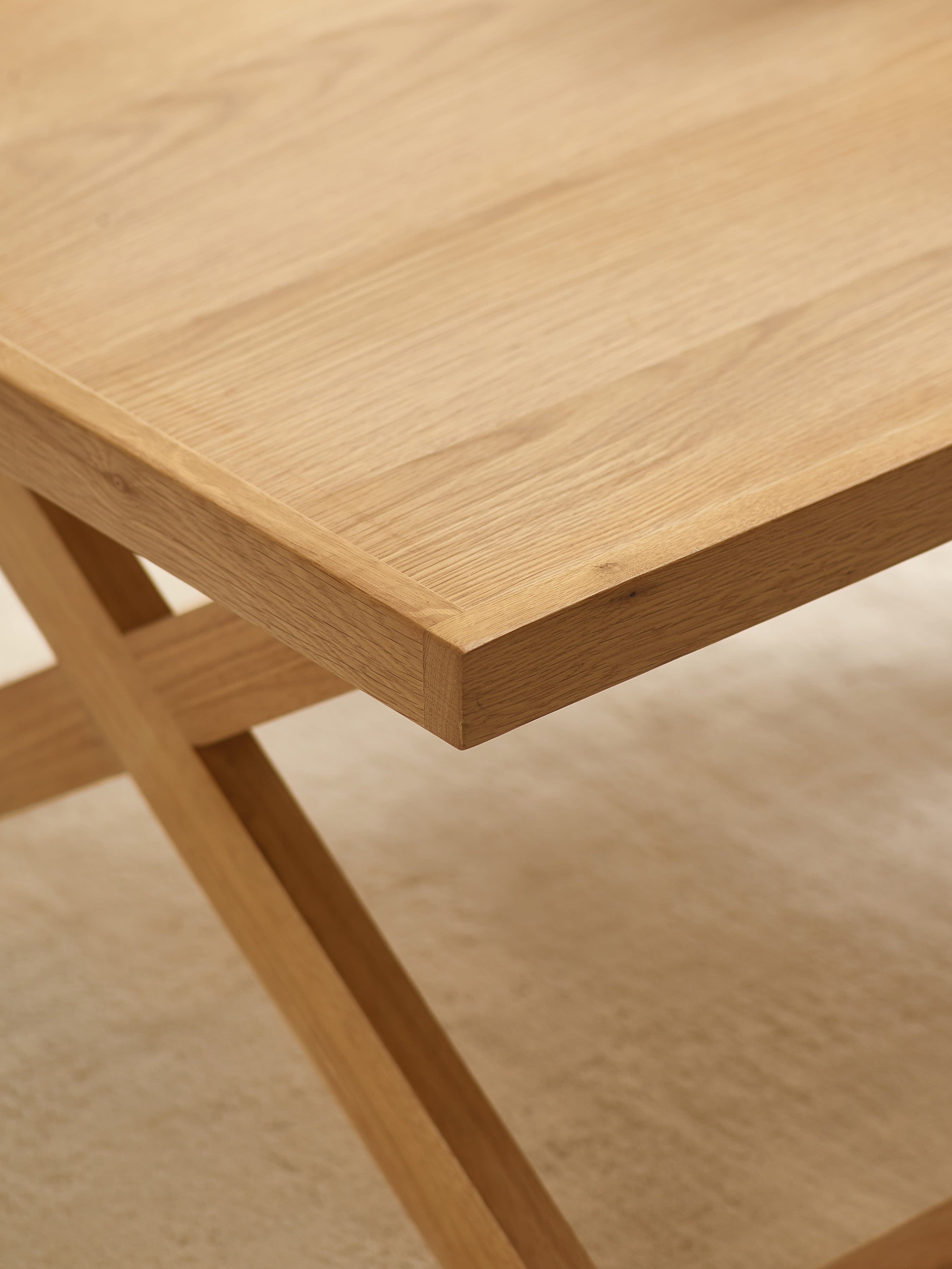 Haddon Natural Oak 110cm Coffee Table – Natural Oak Effect