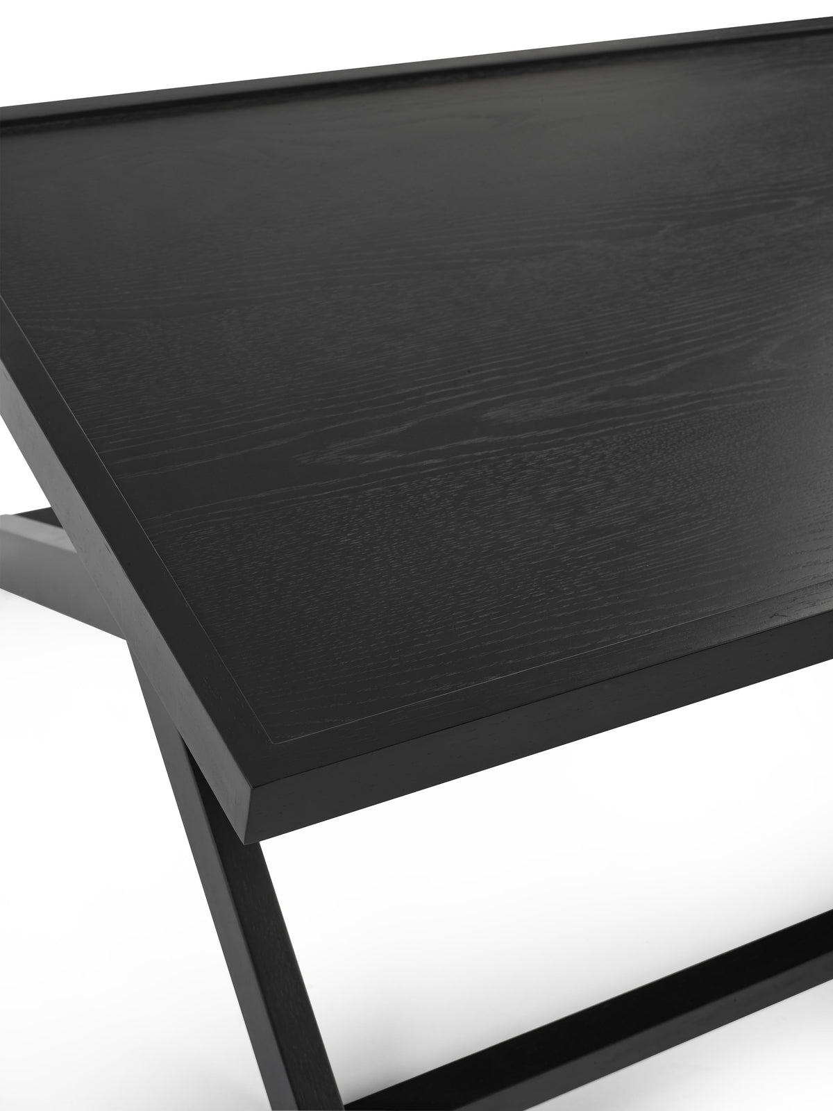 Haddon Black 110cm Coffee Table