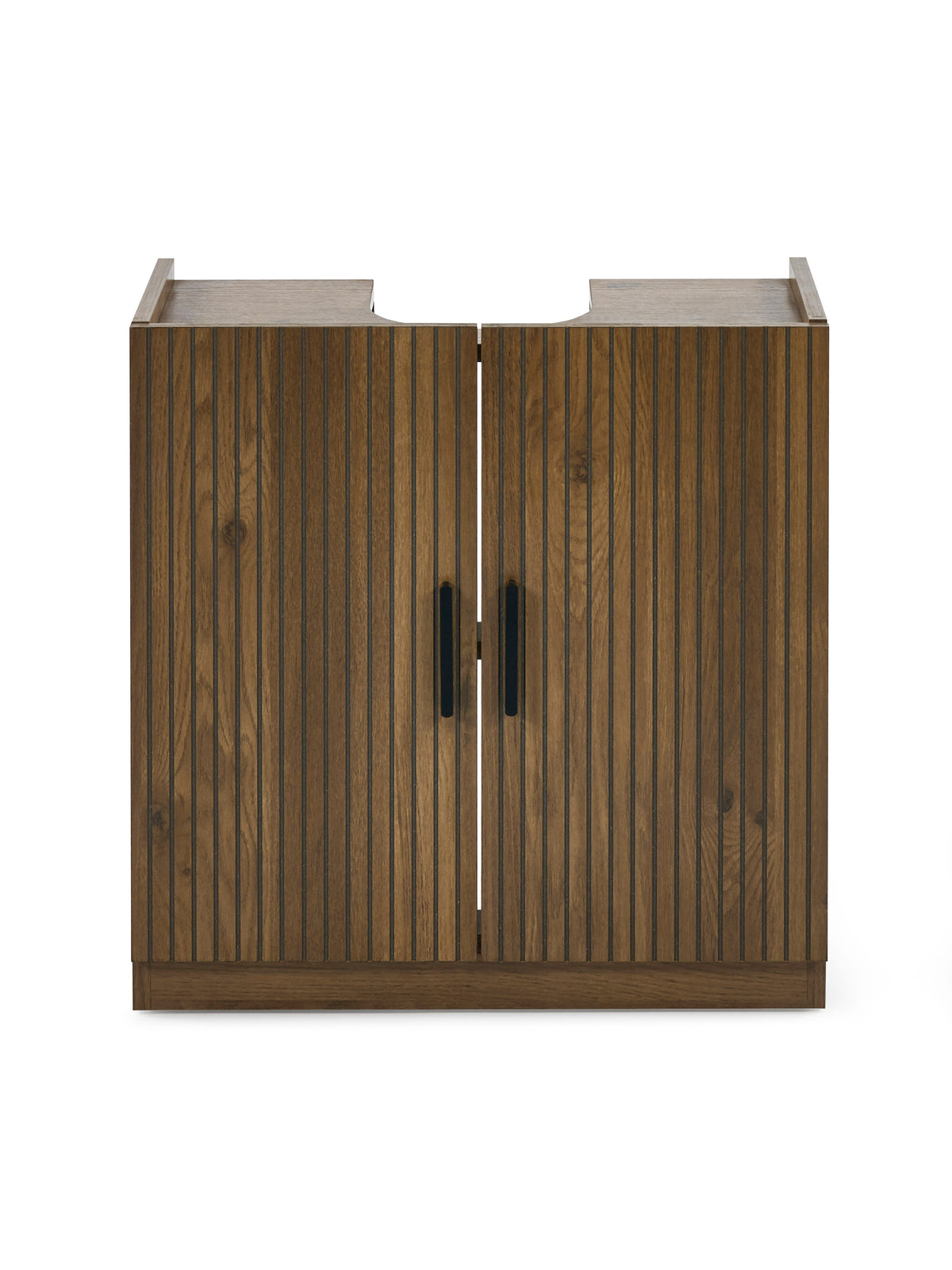 Hampshire Walnut Effect Under Sink Bathroom Storage Unit
