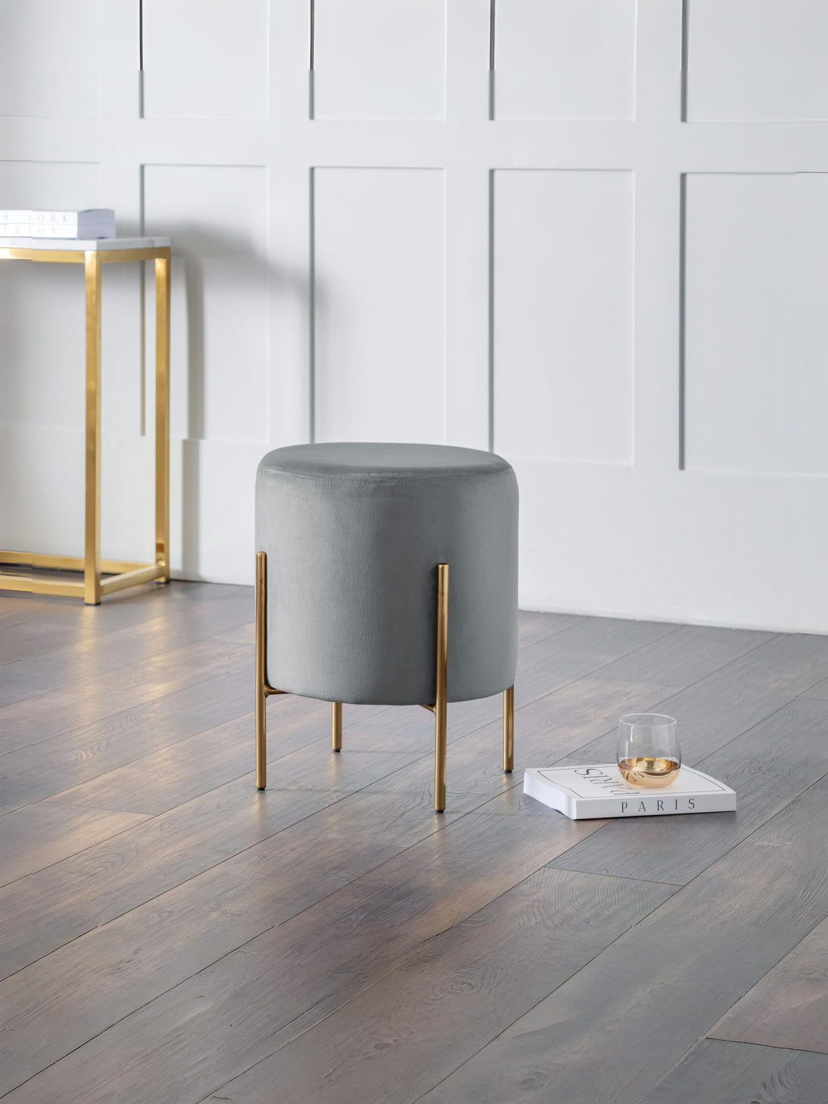 Harrogate Stool - Grey