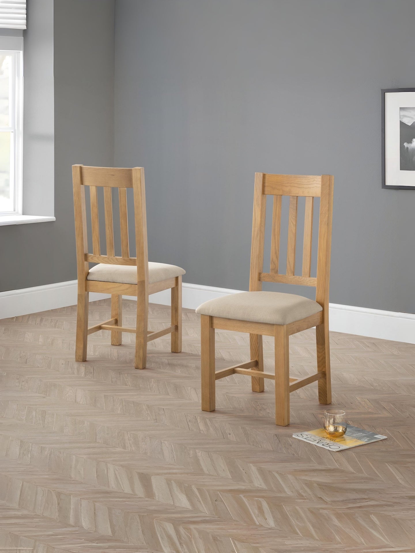 Hereford Dining Chairs (Set Of 2) – Julian Bowen, view 2