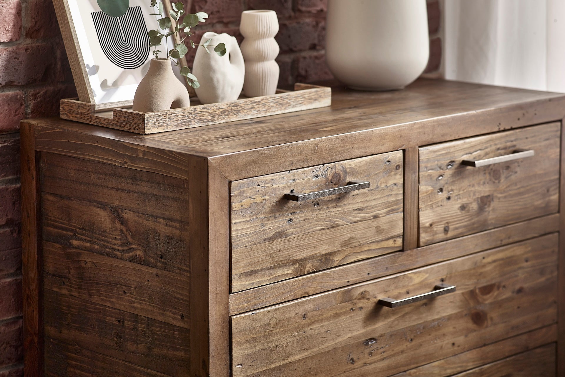 Heritage 3+2 Drawer Chest – Julian Bowen, view 11
