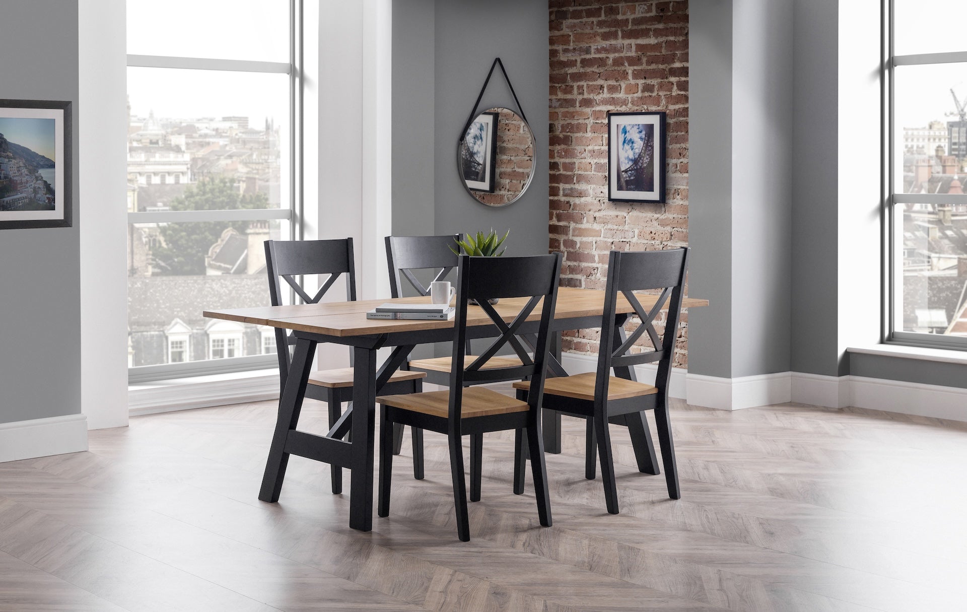 Hockley Dining Chairs (Set Of 2) – Julian Bowen, view 2