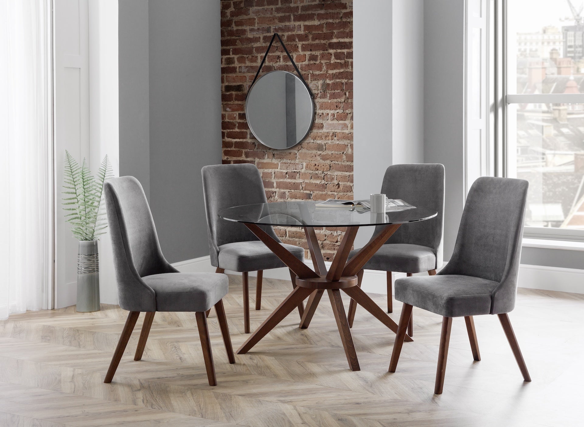 Huxley Dining Chairs (Set Of 2) – Julian Bowen, view 4