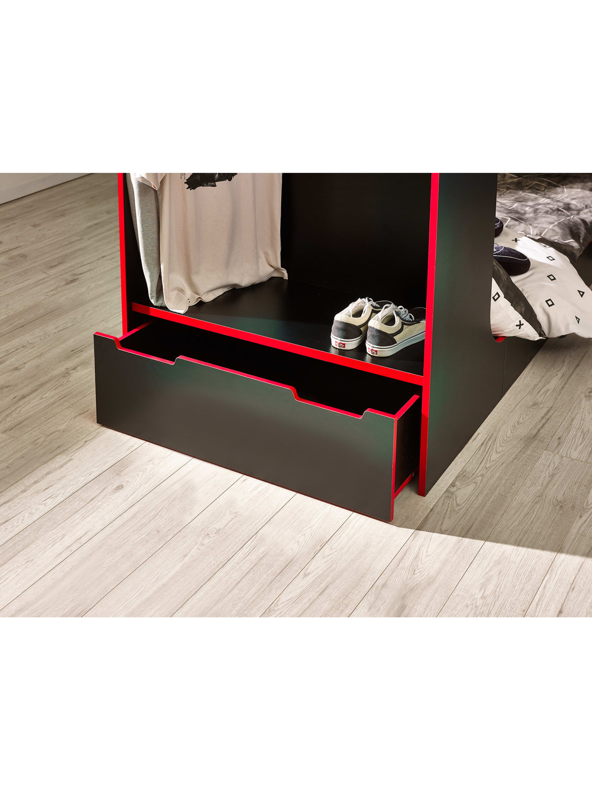 Impact Gaming Bunk Black/Red