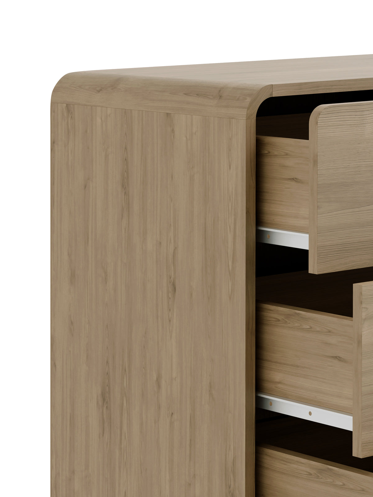 Ingrid 3 Drawer Chest Oak